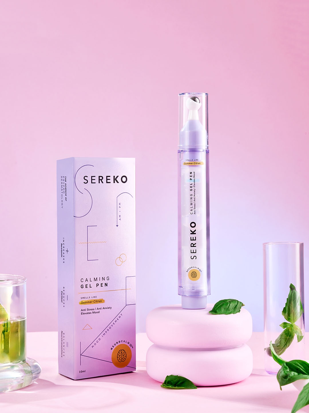 SEREKO Calming Under Eye Gel Pen for Dark Circle, Anxiety & Fatigue - 10 ml, Purple
SEREKO Calming Under Eye Gel Pen for Dark Circle, Anxiety & Fatigue - 10 ml, Purple