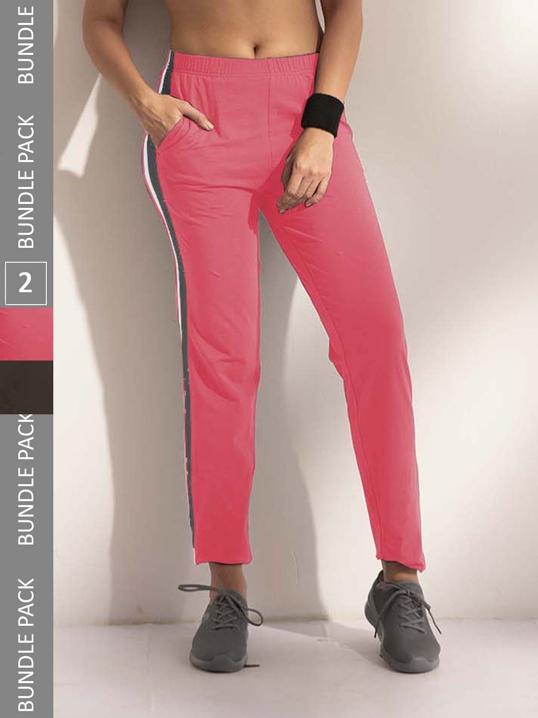 LYRA Women Pack Of 2 Assorted Cotton Relaxed Fit Anti Odour Outdoor Cotton Track Pants
LYRA Women Pack Of 2 Assorted Cotton Relaxed Fit Anti Odour Outdoor Cotton Track Pants