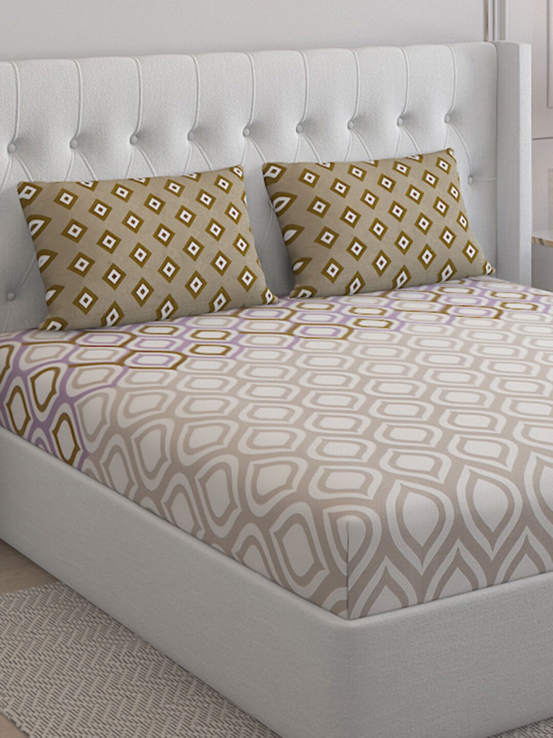 Monte Carlo Sailsbury White Printed Cotton 152 TC King Bedsheet With 2 Pillow Covers
Monte Carlo Sailsbury White Printed Cotton 152 TC King Bedsheet With 2 Pillow Covers