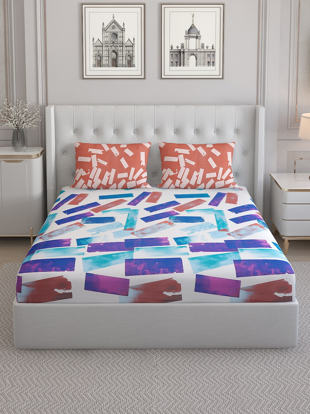 Monte Carlo Sailsbury Off White Printed Cotton 152 TC King Bedsheet With 2 Pillow Covers
Monte Carlo Sailsbury Off White Printed Cotton 152 TC King Bedsheet With 2 Pillow Covers