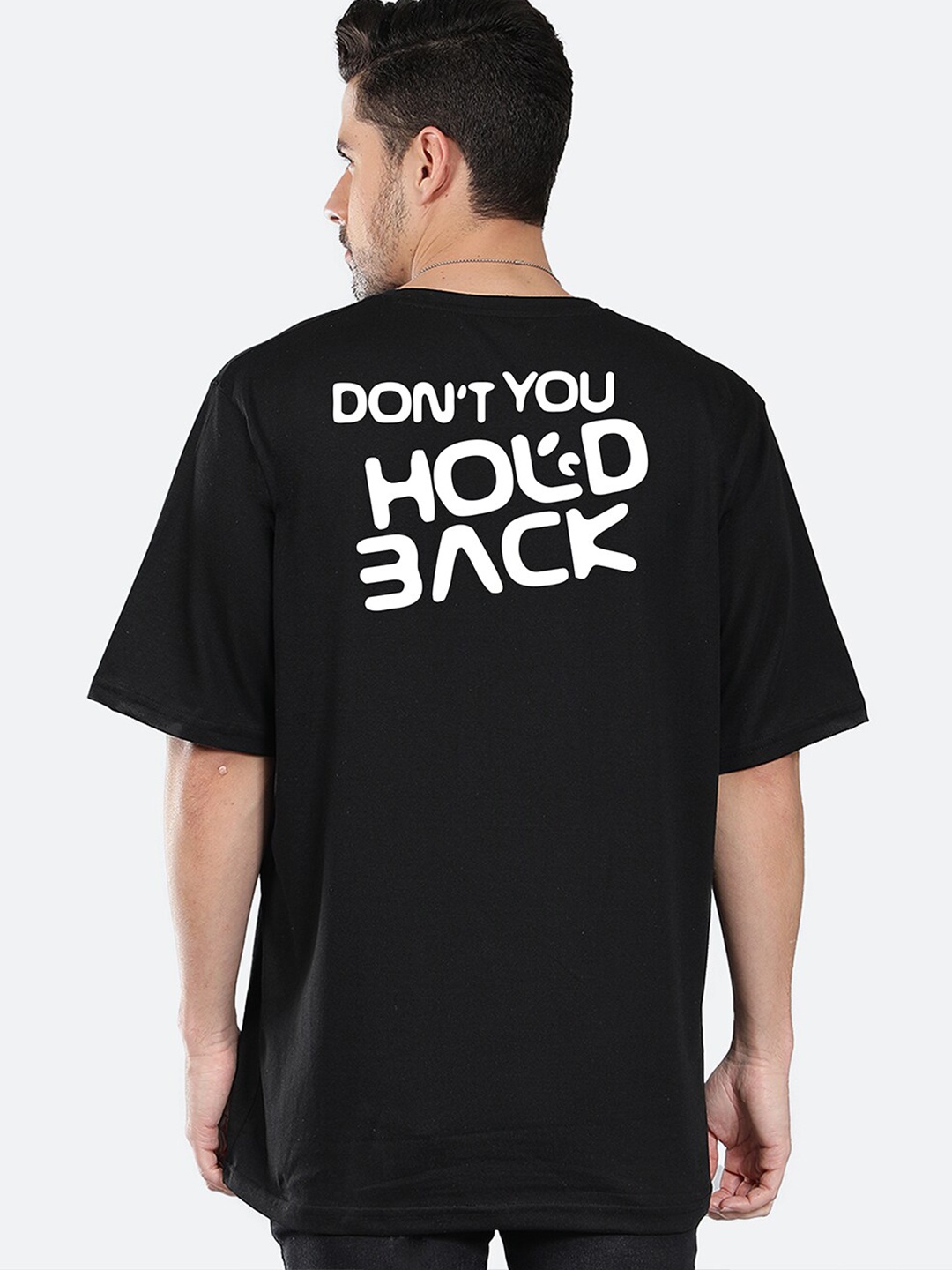Mad Over Print Typography Printed Round Neck Oversized Fit Cotton Casual T-shirt, Black
Mad Over Print Typography Printed Round Neck Oversized Fit Cotton Casual T-shirt, Black