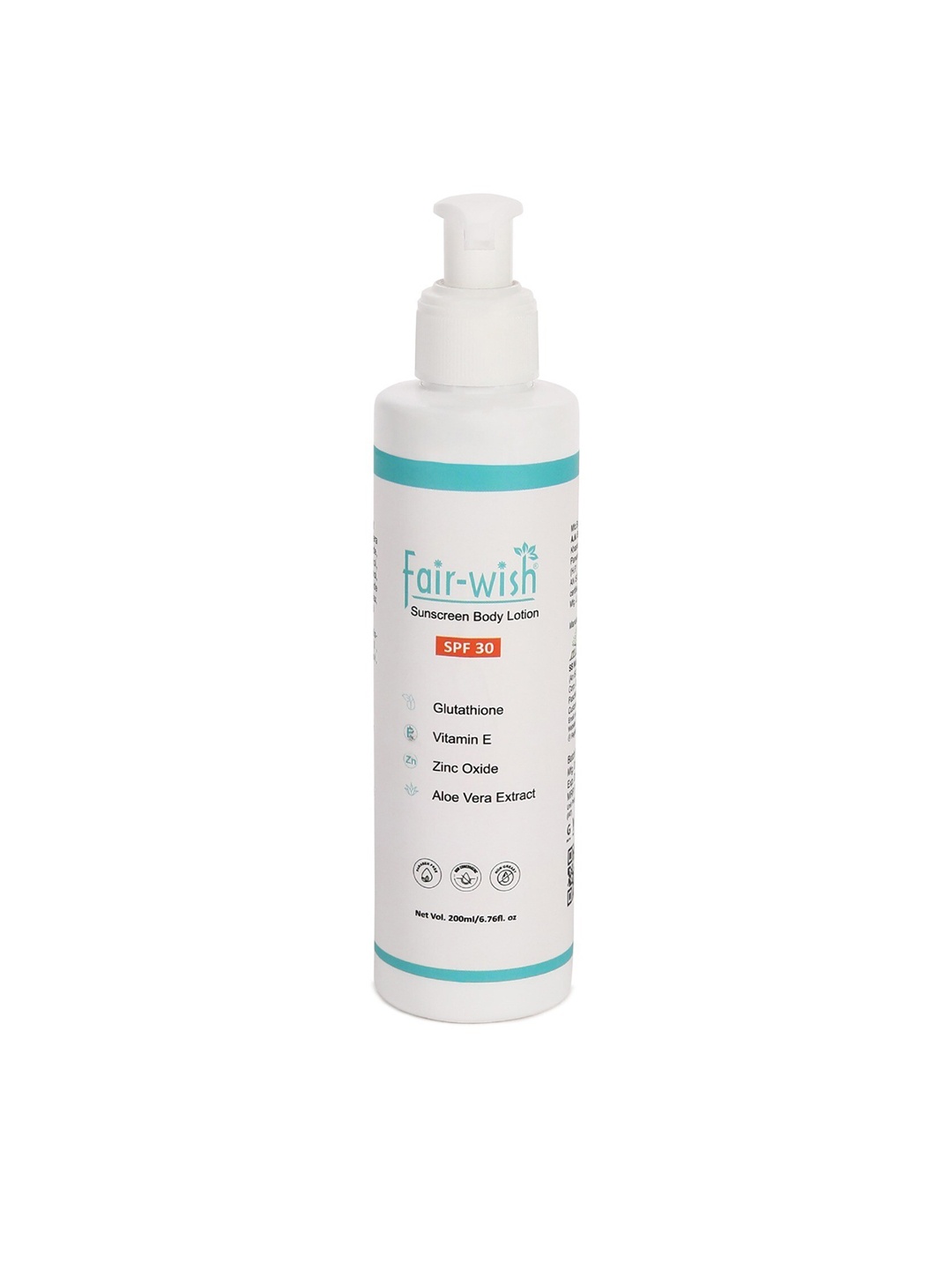 Fair Wish Glutathione Sunscreen Body Lotion With SPF 30 With Vitamin E & Aloevera, Blue
Fair Wish Glutathione Sunscreen Body Lotion With SPF 30 With Vitamin E & Aloevera, Blue