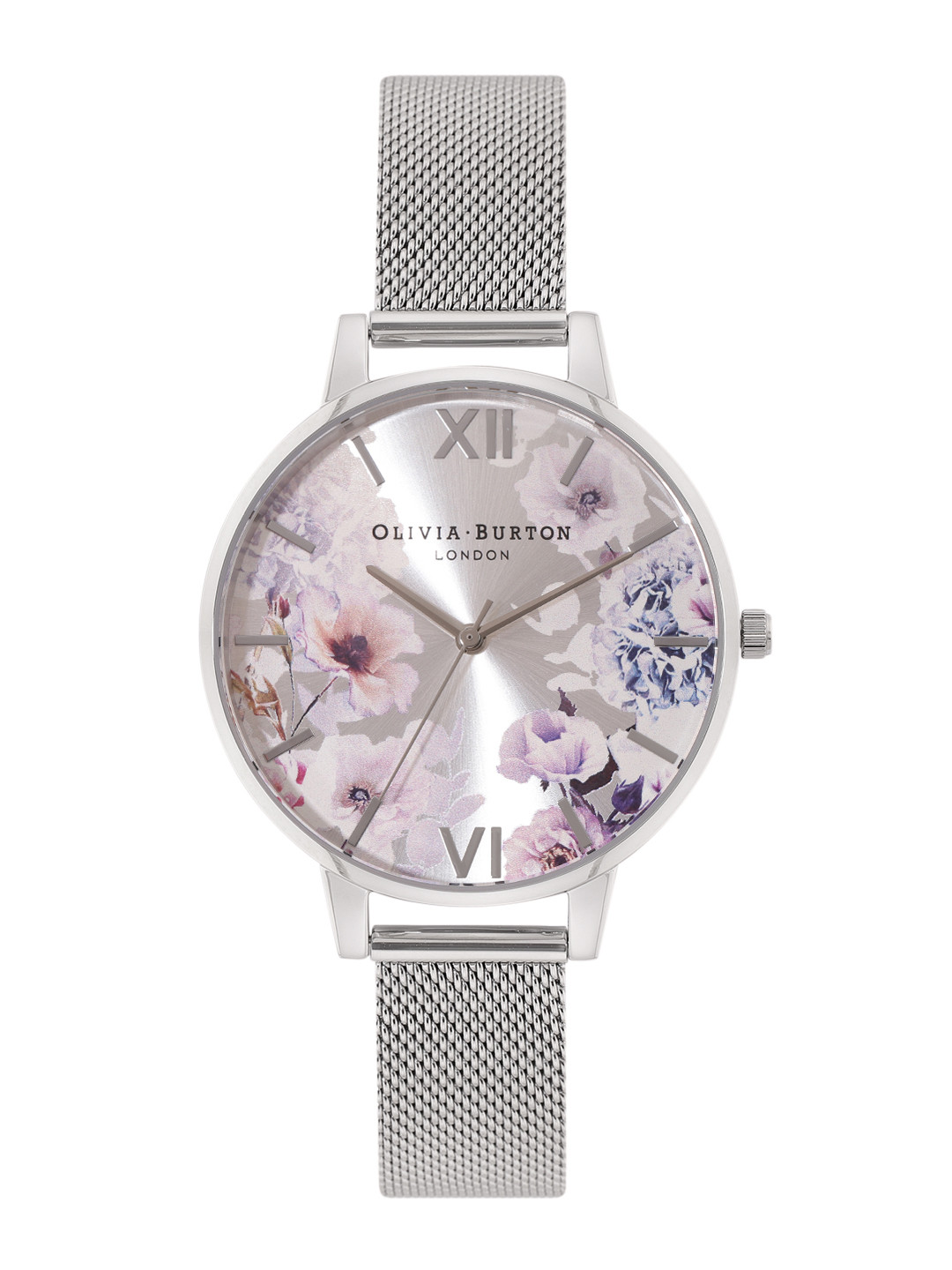 OLIVIA BURTON LONDON Women Floral Print Stainless Steel Bracelet Style Watch OB16EG117, Silver
OLIVIA BURTON LONDON Women Floral Print Stainless Steel Bracelet Style Watch OB16EG117, Silver