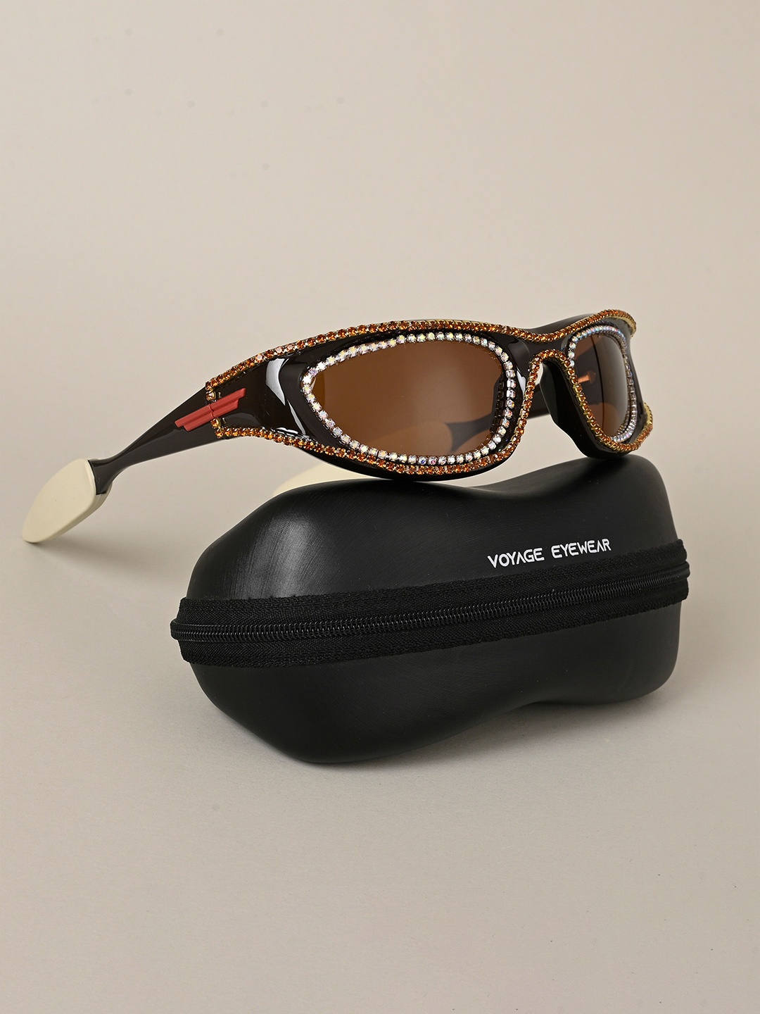 Voyage Unisex Sports Sunglasses With Polarised & UV Protected Lens 5012PMG4365, Brown
Voyage Unisex Sports Sunglasses With Polarised & UV Protected Lens 5012PMG4365, Brown