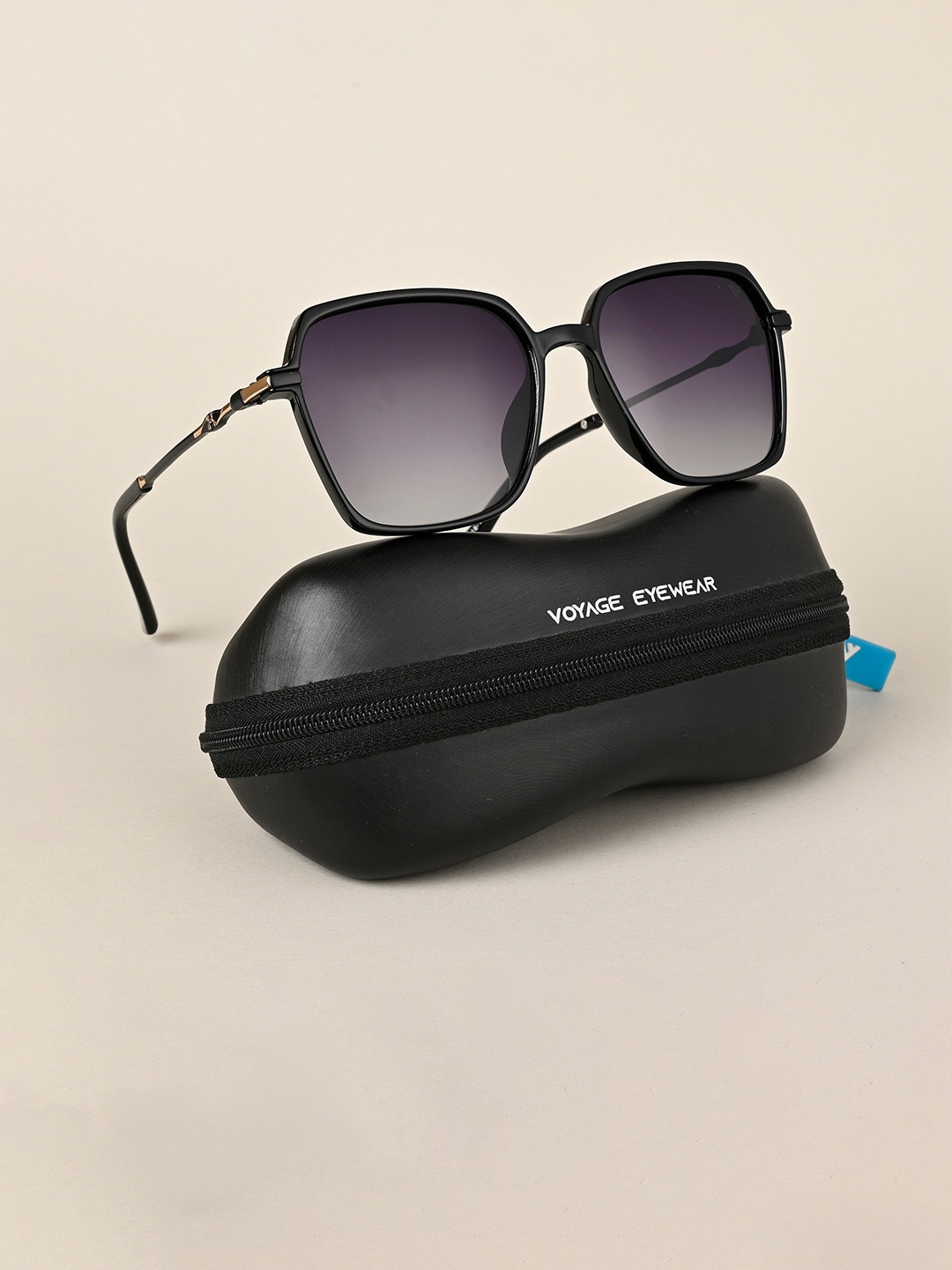 Voyage Women Square Sunglasses with Polarised and UV Protected Lens 8239PMG4275, Black
Voyage Women Square Sunglasses with Polarised and UV Protected Lens 8239PMG4275, Black
