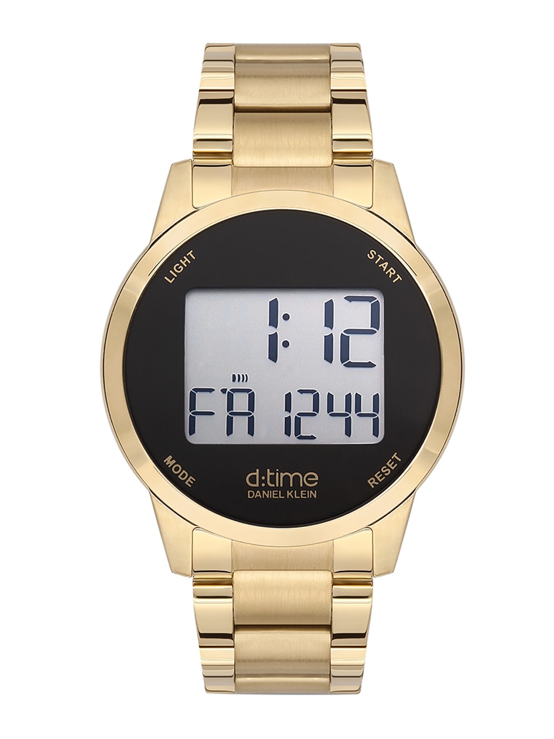 Daniel Klein Men Round Dial Stainless Steel Bracelet Style Straps Digital Automatic Watch, Black
Daniel Klein Men Round Dial Stainless Steel Bracelet Style Straps Digital Automatic Watch, Black