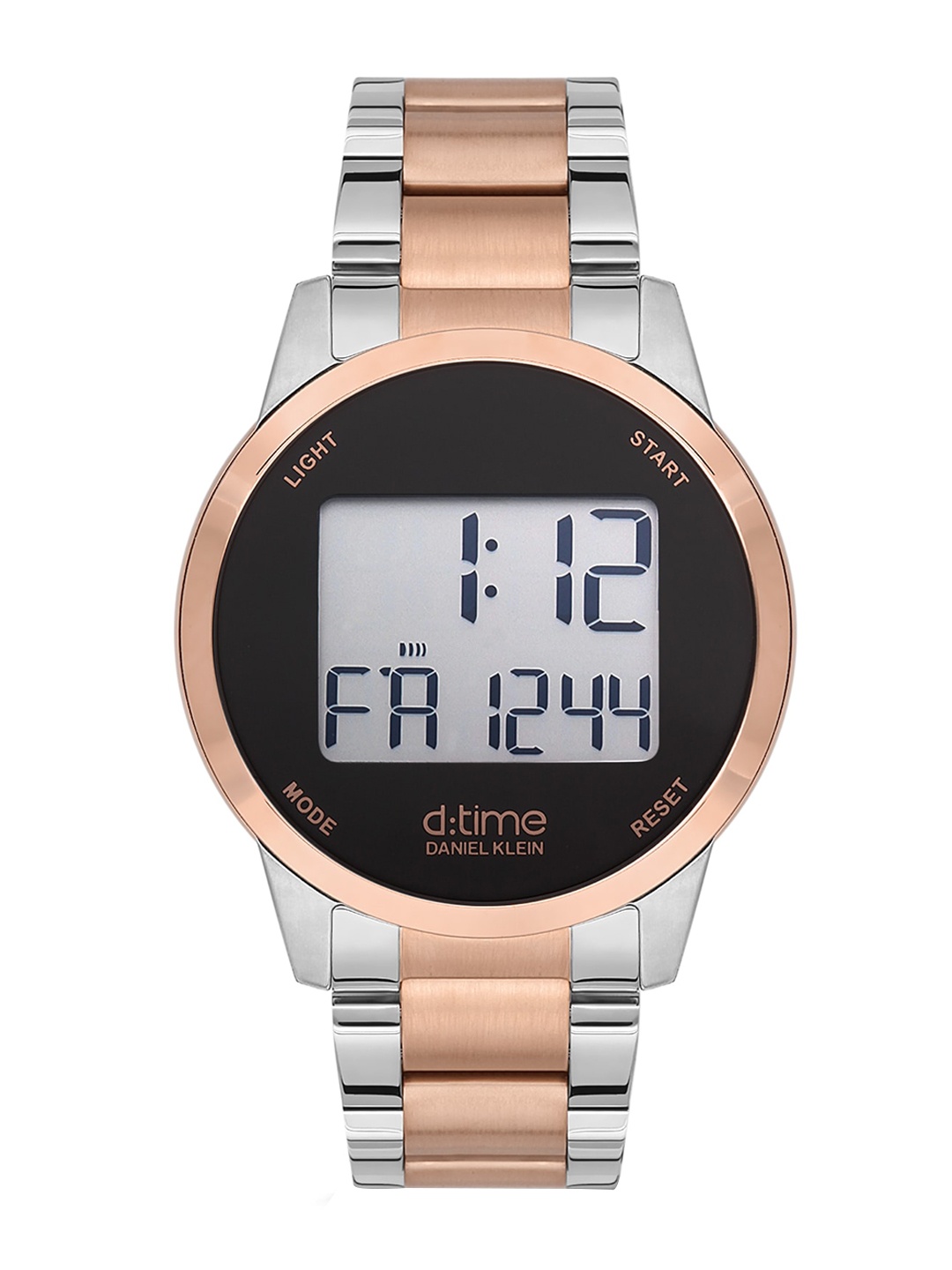 Daniel Klein Men Stainless Steel Bracelet Style Straps Digital Automatic Watch, Black
Daniel Klein Men Stainless Steel Bracelet Style Straps Digital Automatic Watch, Black