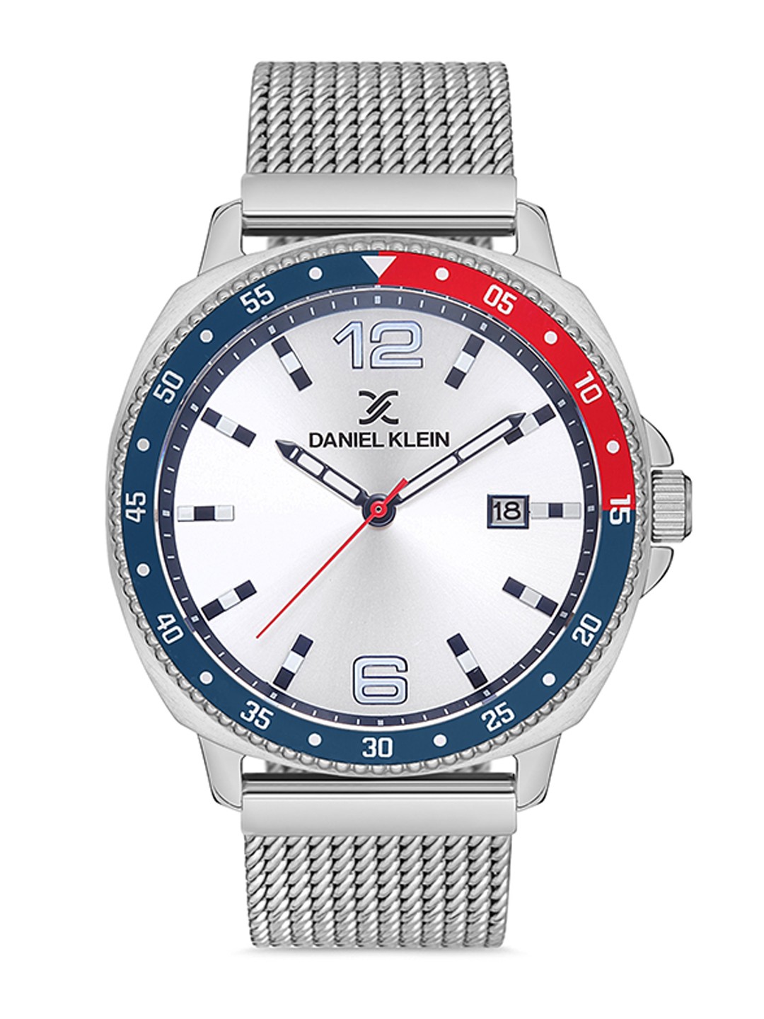 Daniel Klein Men Embellished Dial & Stainless Steel Bracelet Style Straps Analogue Watch, Silver
Daniel Klein Men Embellished Dial & Stainless Steel Bracelet Style Straps Analogue Watch, Silver