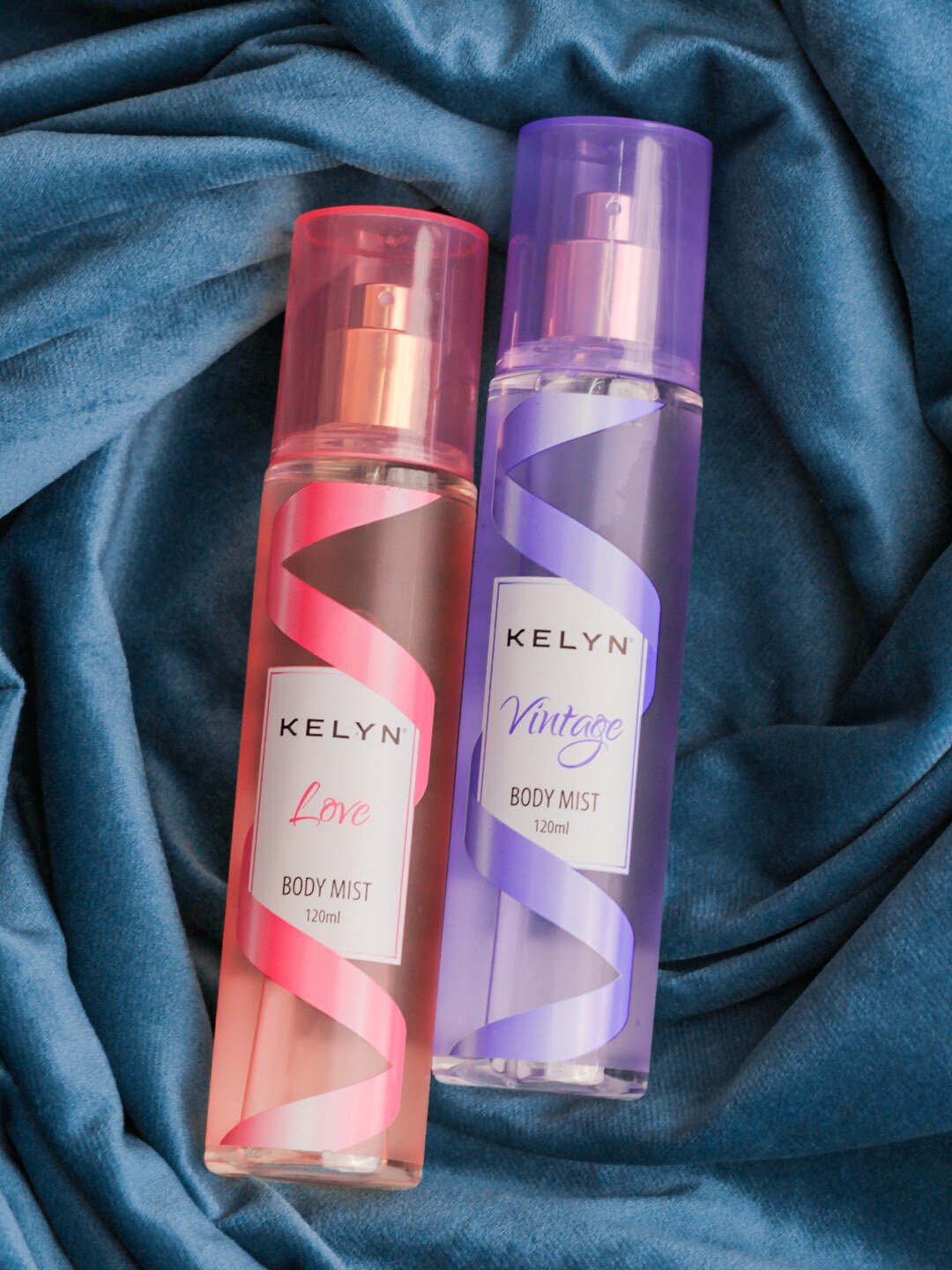 KELYN Women Set Of 2 Long-Lasting Freshness Body Mists - Love & Vintage - 120ml Each, Pink
KELYN Women Set Of 2 Long-Lasting Freshness Body Mists - Love & Vintage - 120ml Each, Pink