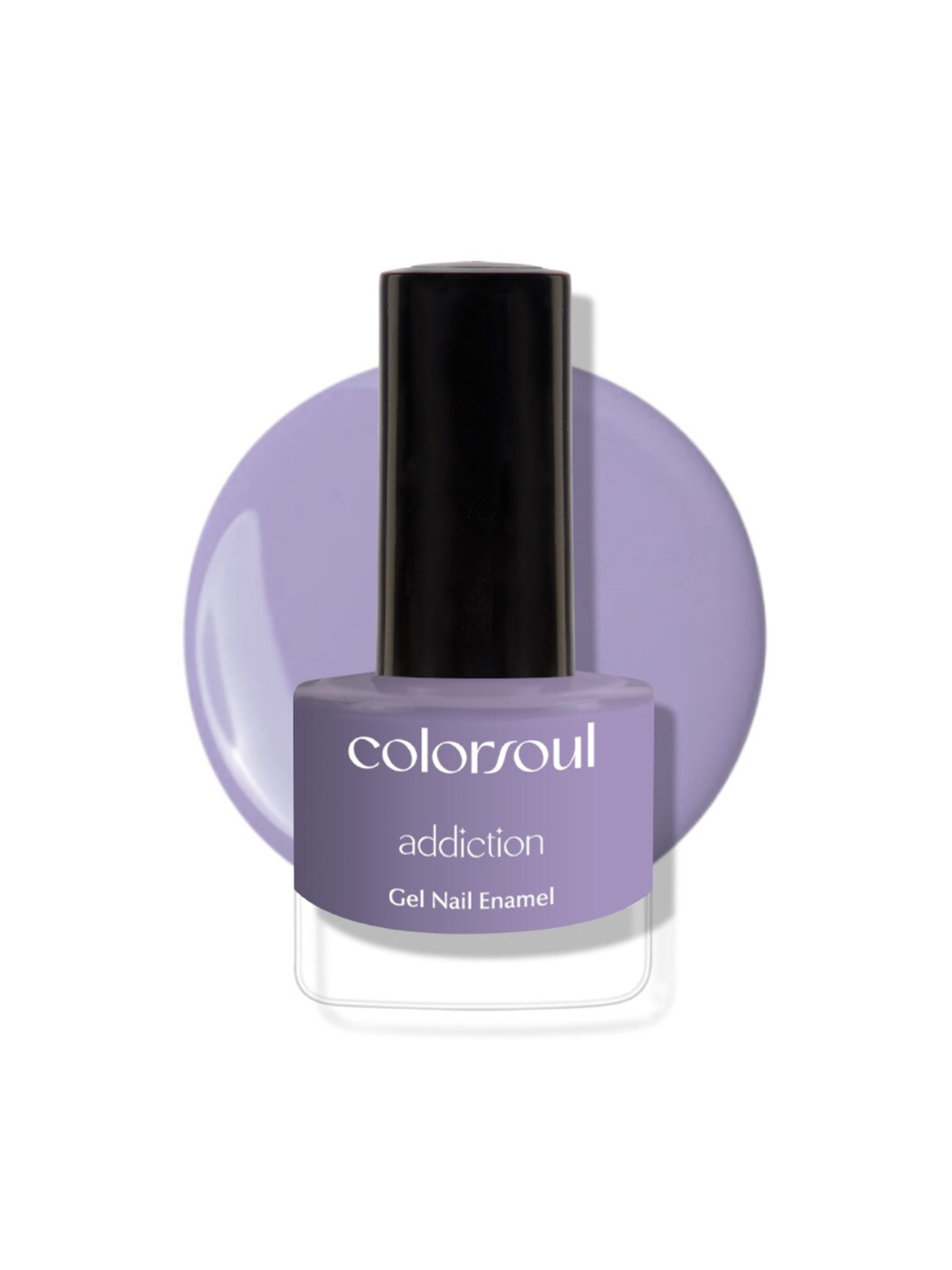 Colorsoul Addiction Gel Nail Enamel with Vitamin E & Almond Oil 8ml - Pastel Purple A23
Colorsoul Addiction Gel Nail Enamel with Vitamin E & Almond Oil 8ml - Pastel Purple A23