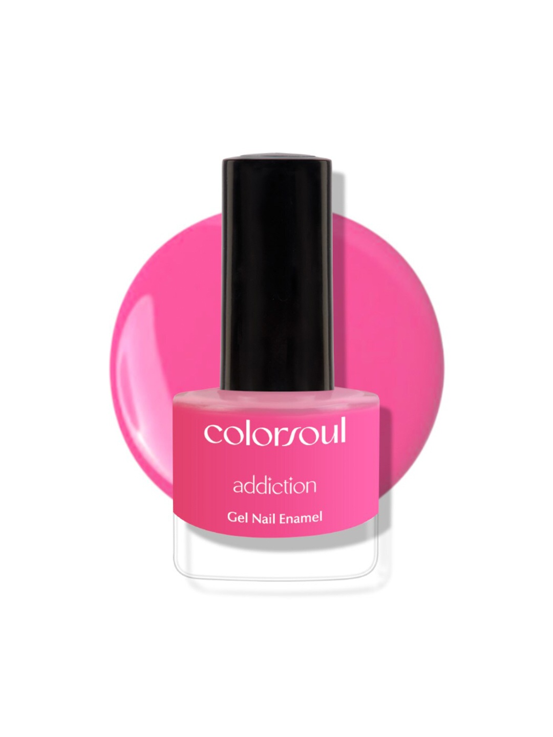 Colorsoul Addiction Gel Nail Enamel with Vitamin E & Almond Oil 8ml - Tickled Pink A12
Colorsoul Addiction Gel Nail Enamel with Vitamin E & Almond Oil 8ml - Tickled Pink A12