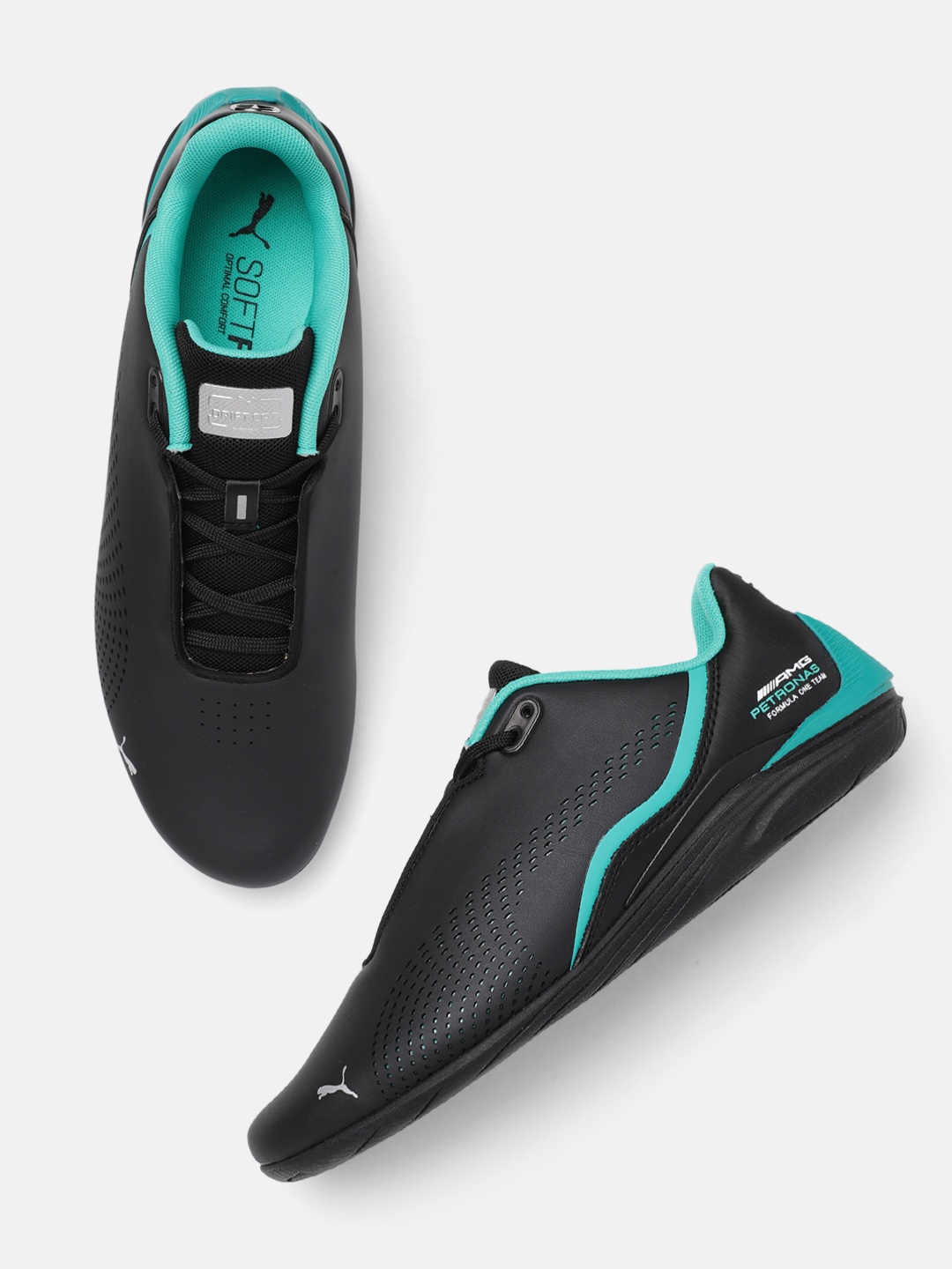 PUMA Motorsport Unisex Mercedes AMG Petronas F1 Drift Cat Decima Perforated Sneakers, Black
PUMA Motorsport Unisex Mercedes AMG Petronas F1 Drift Cat Decima Perforated Sneakers, Black