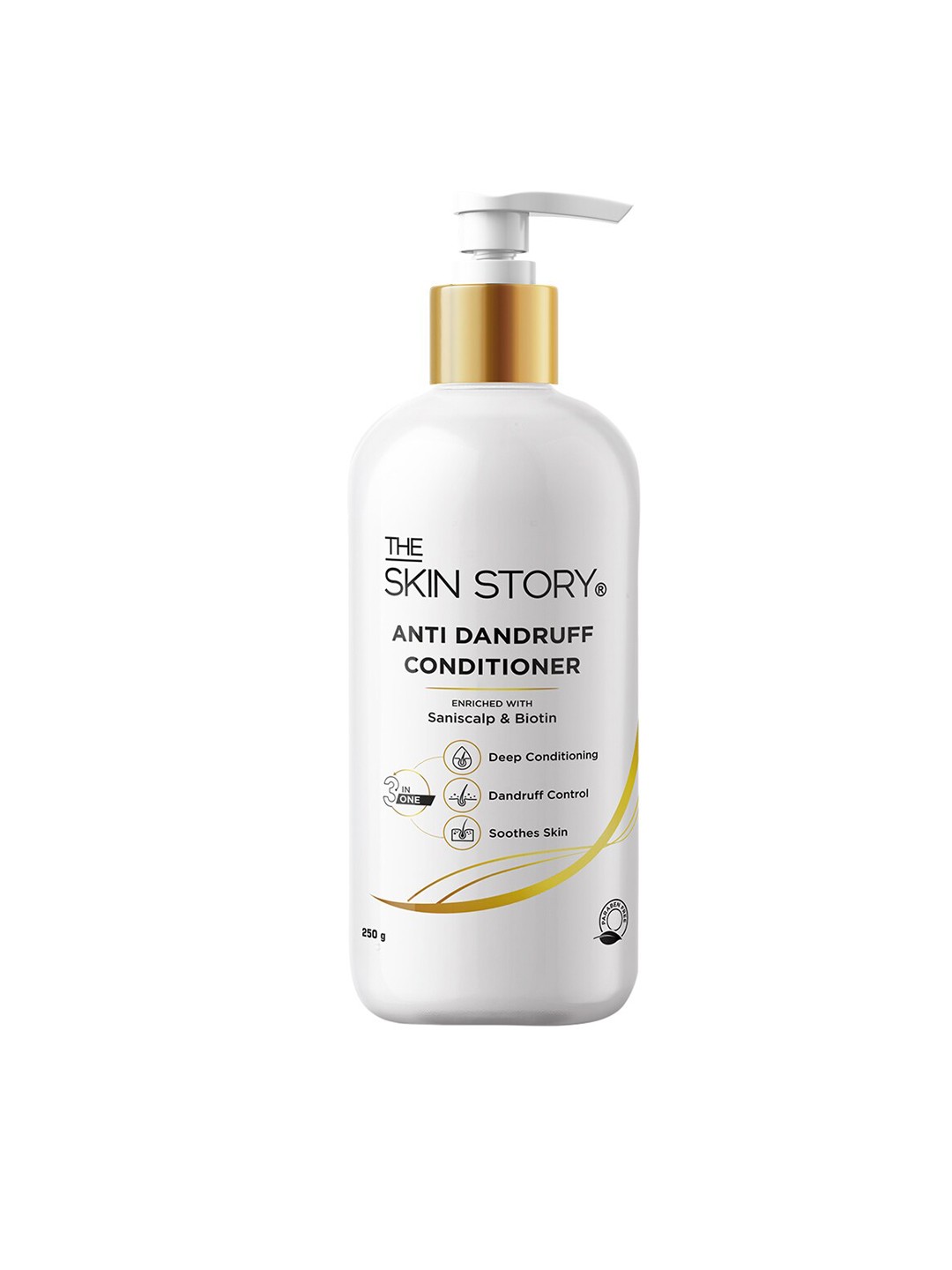 THE SKIN STORY Anti-Dandruff 3-in-One Hair Conditioner with Saniscalp & Biotin - 250 g, White
THE SKIN STORY Anti-Dandruff 3-in-One Hair Conditioner with Saniscalp & Biotin - 250 g, White