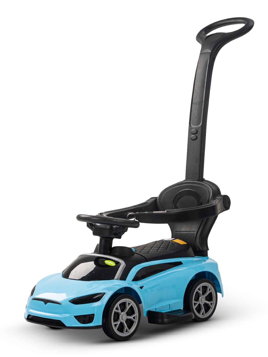 BAYBEE 2 In 1 Push Ride On Car, Blue