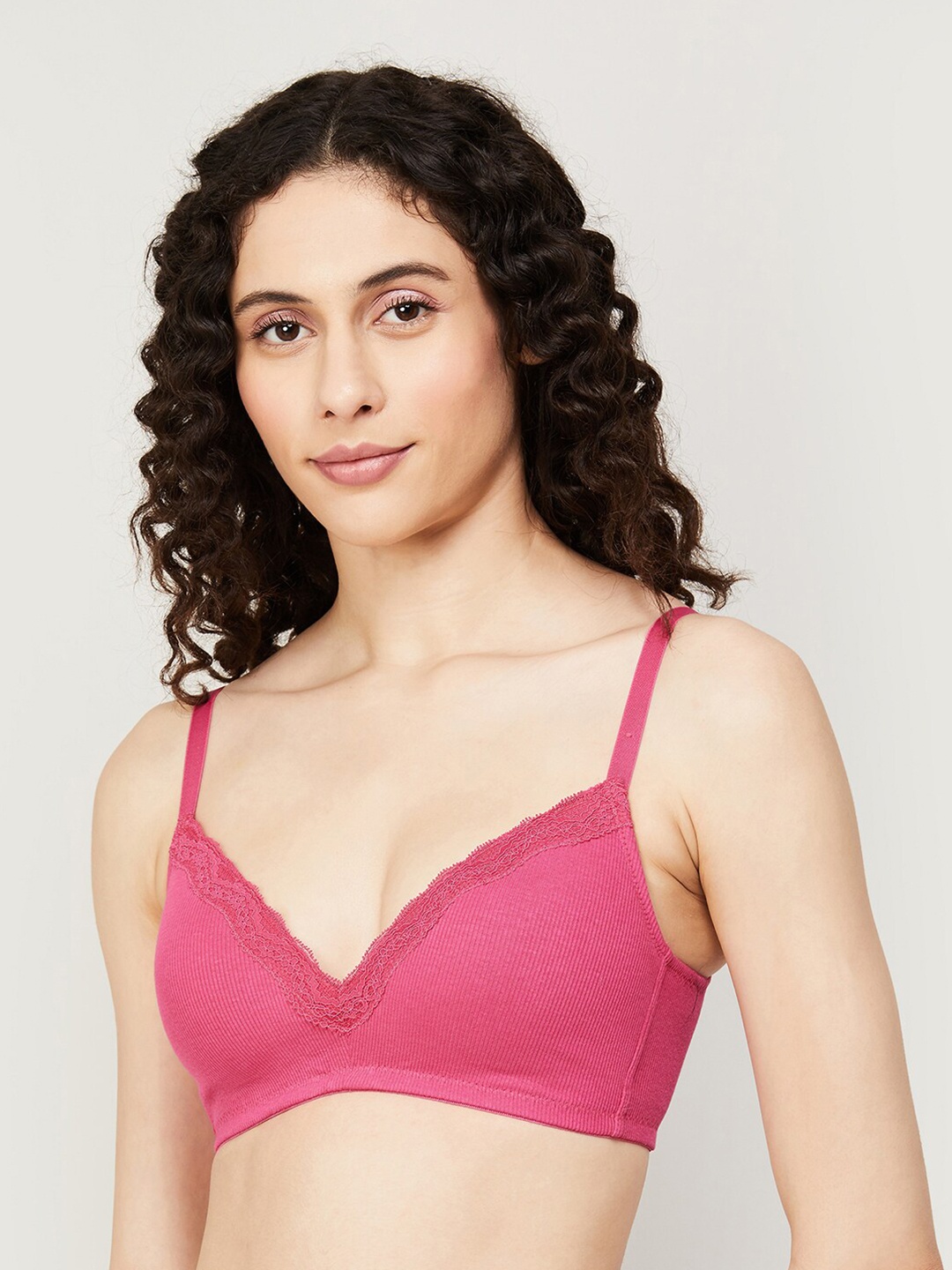 Ginger by Lifestyle Half Coverage Underwired Lightly Padded Bra All Day Comfort, Pink
Ginger by Lifestyle Half Coverage Underwired Lightly Padded Bra All Day Comfort, Pink