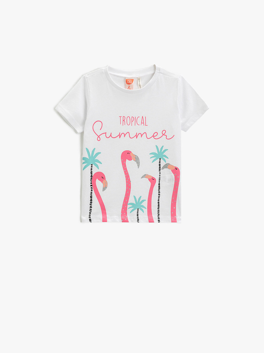 Koton Girls Graphic Printed Pure Cotton T-shirt, White 
Koton Girls Graphic Printed Pure Cotton T-shirt, White