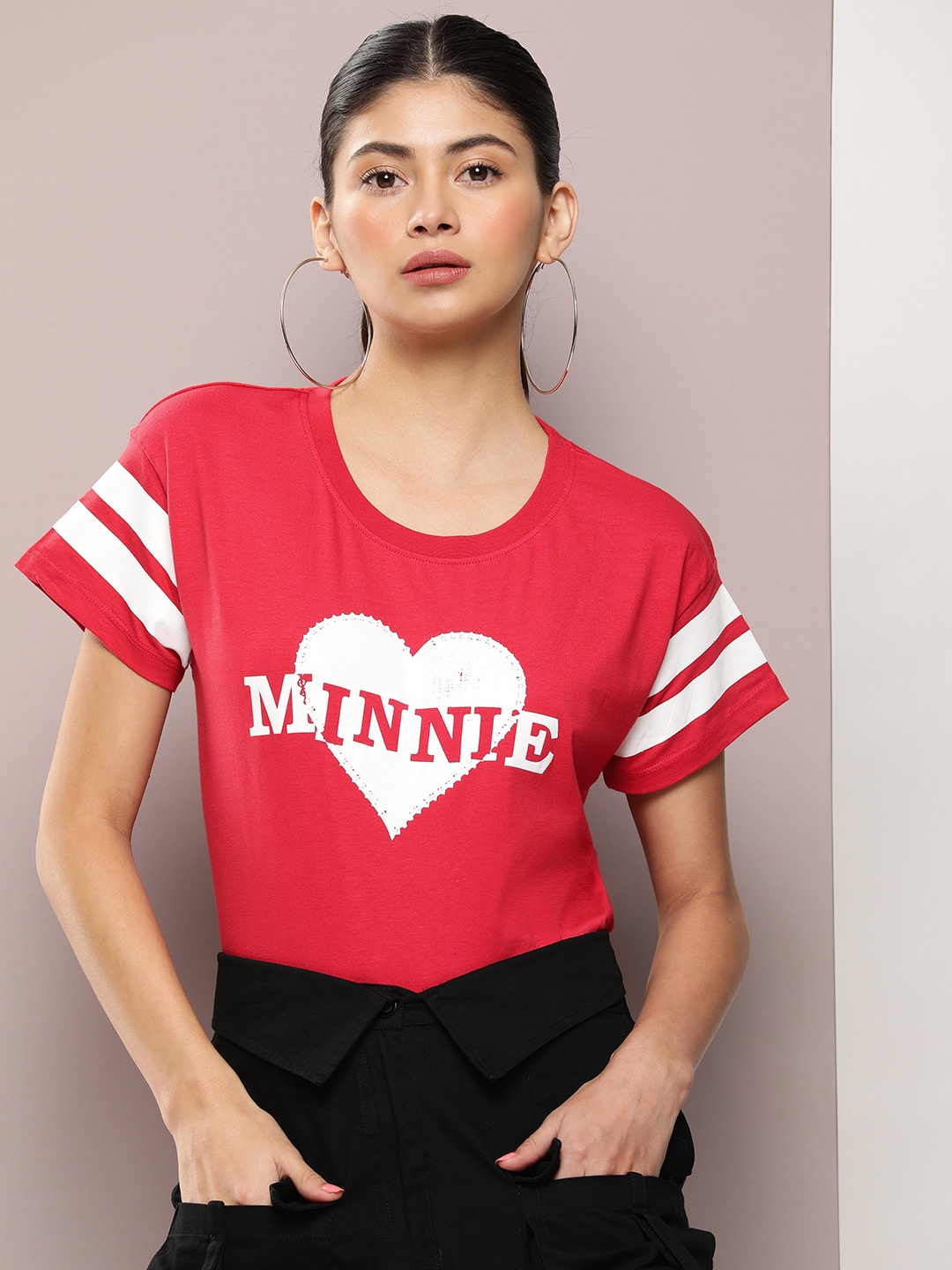Kook N Keech Disney Printed Pure Cotton Relaxed Fit Drop-Shoulder Sleeves T-shirt, Red
Kook N Keech Disney Printed Pure Cotton Relaxed Fit Drop-Shoulder Sleeves T-shirt, Red