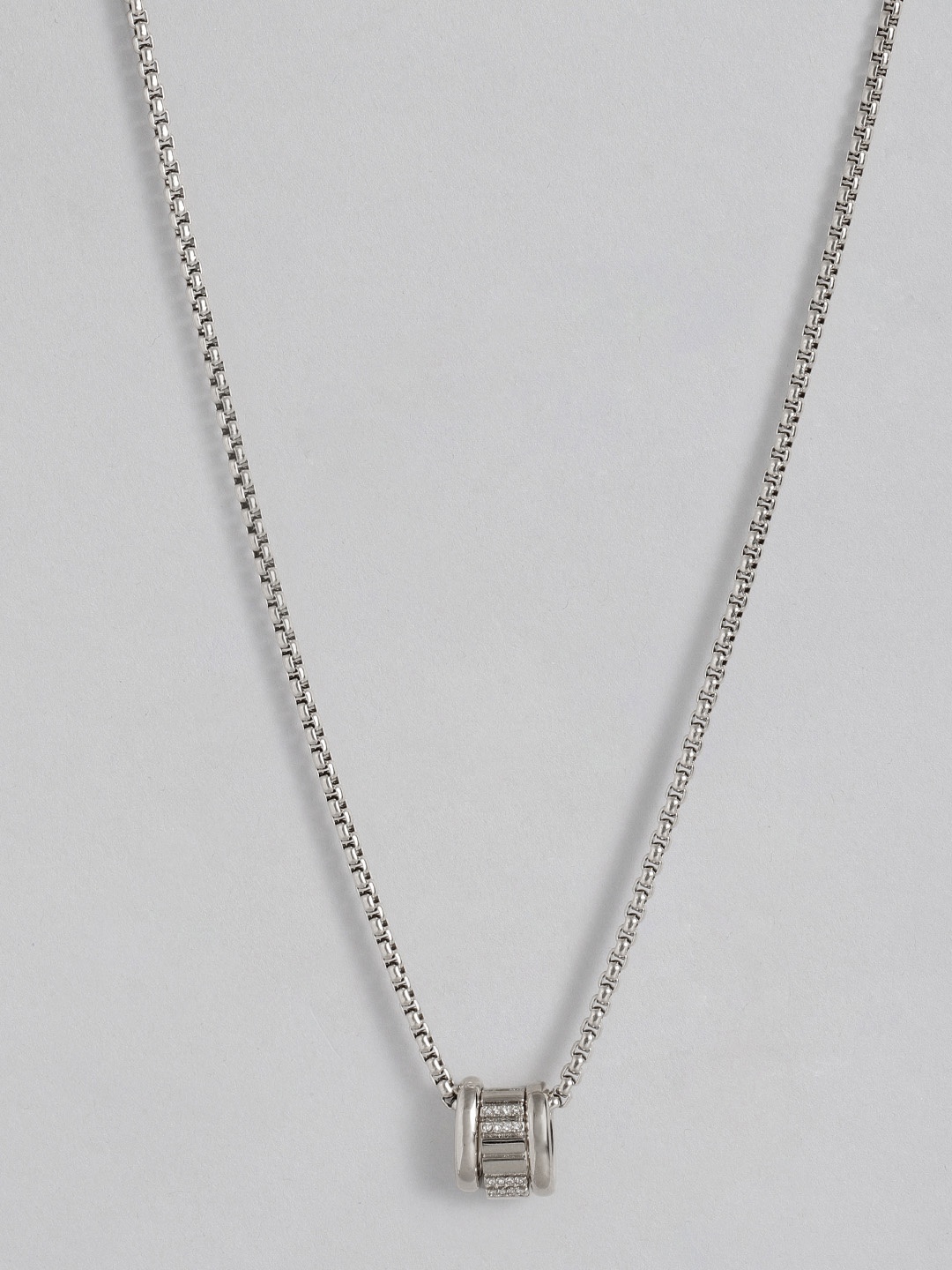 Calvin Klein Women Minimalistic Metals Stone Stainless Steel Pendant With Chain, Silver
Calvin Klein Women Minimalistic Metals Stone Stainless Steel Pendant With Chain, Silver