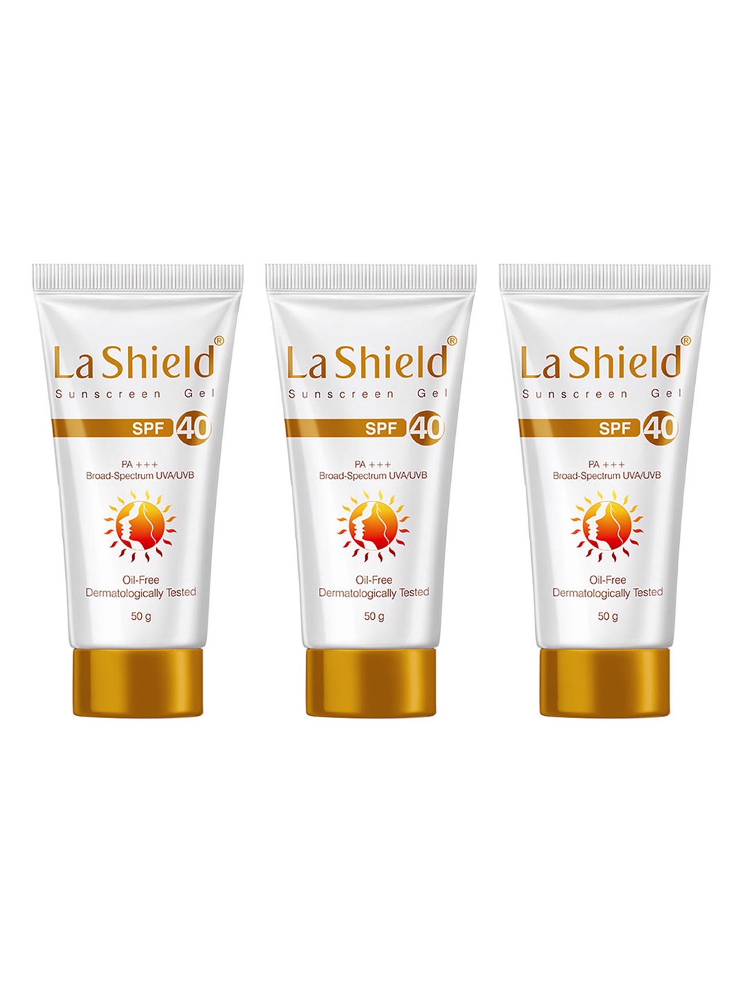 La Shield Set of 3 Anti-Acne Oil Free SPF 40+ & PA+++ Sunscreen Gel - 50g each, White
La Shield Set of 3 Anti-Acne Oil Free SPF 40+ & PA+++ Sunscreen Gel - 50g each, White