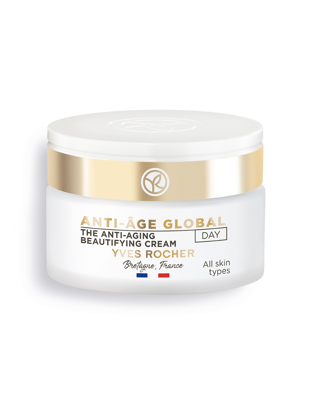 YVES ROCHER Anti-Age Global The Anti-Aging Beautifying Day Cream For Dry Skin - 50ml, White
YVES ROCHER Anti-Age Global The Anti-Aging Beautifying Day Cream For Dry Skin - 50ml, White
