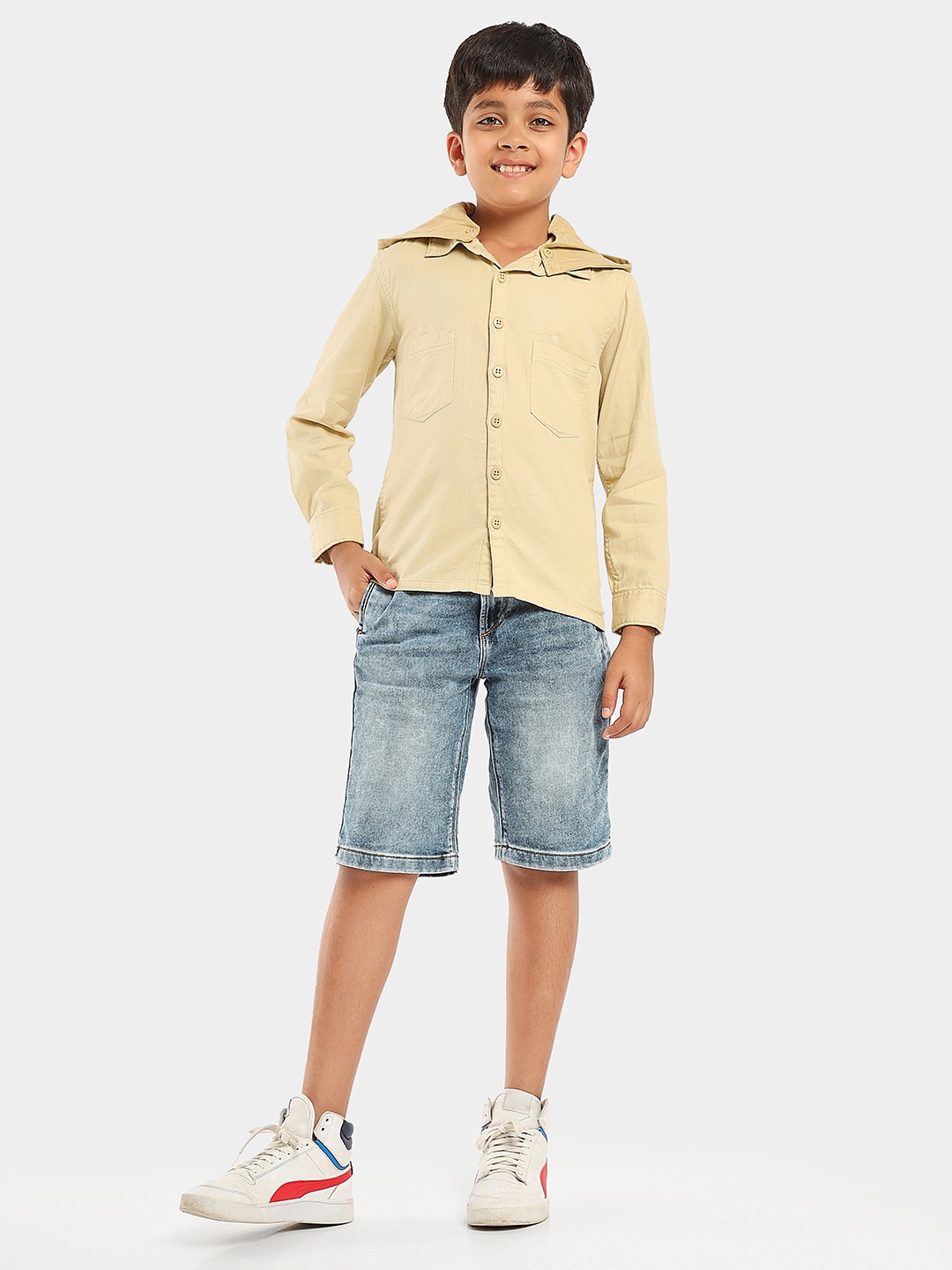 LilPicks Boys Typography Printed Smart Opaque Regular Fit Cotton Casual Shirt, Beige
LilPicks Boys Typography Printed Smart Opaque Regular Fit Cotton Casual Shirt, Beige