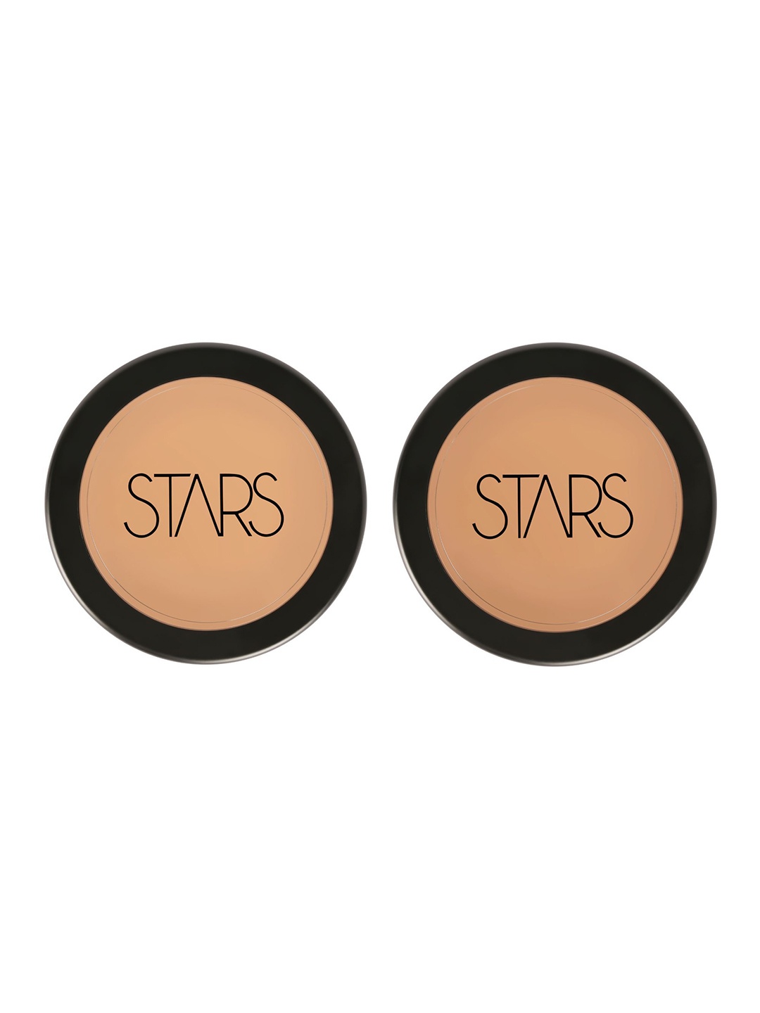 Stars Cosmetics Matte Finish Waterproof Cream Set of 2 Foundation - 8gm each - S4 - SFS, Black
Stars Cosmetics Matte Finish Waterproof Cream Set of 2 Foundation - 8gm each - S4 - SFS, Black