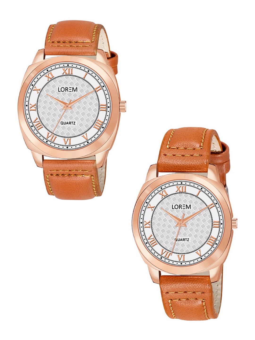 LOREM Unisex Set Of 2 Embellished Dial & Straps Analogue Watch LR90-LR337-CM, Silver
LOREM Unisex Set Of 2 Embellished Dial & Straps Analogue Watch LR90-LR337-CM, Silver