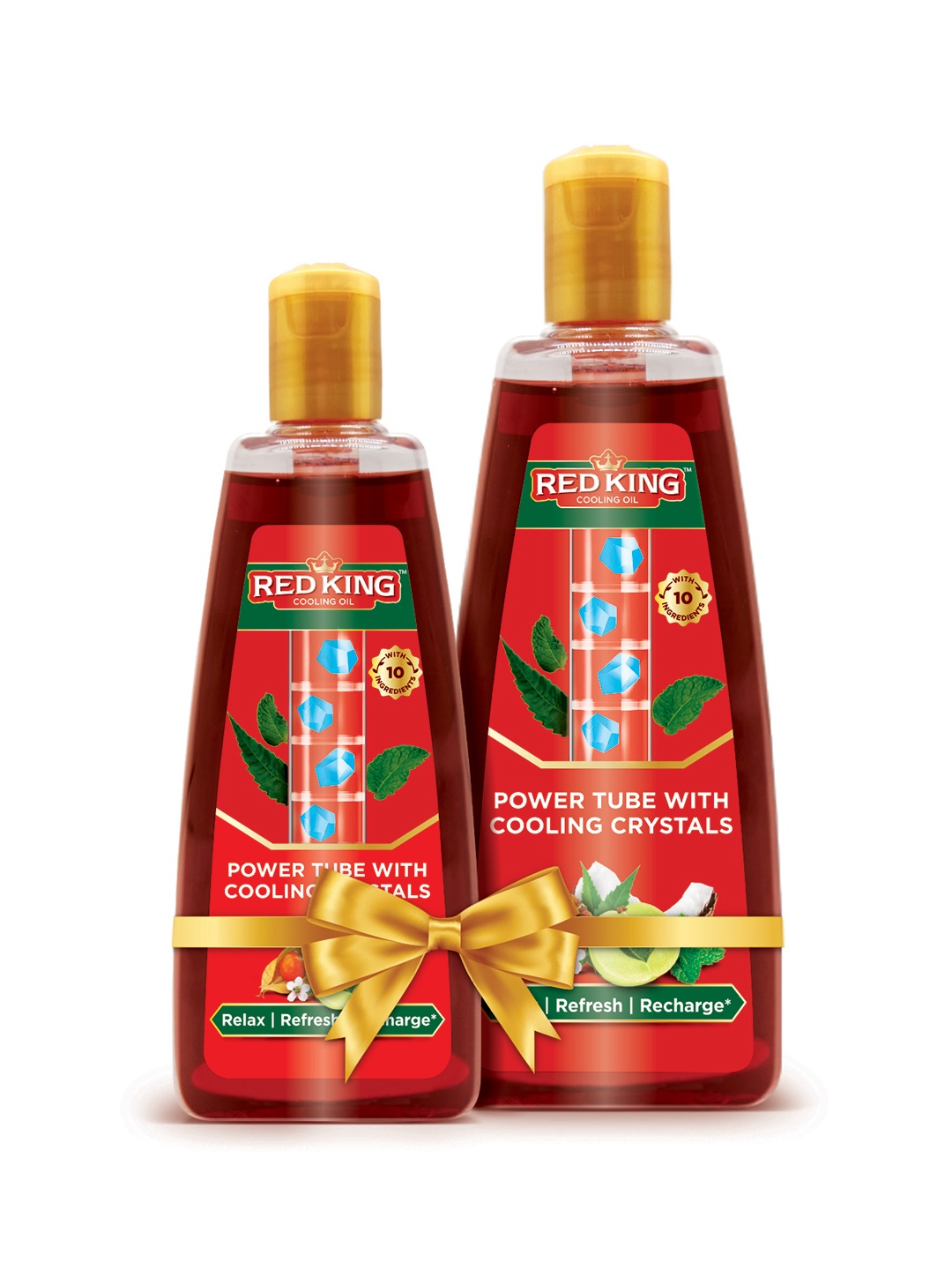 Parachute Red King Cooling Hair Oil Combo - Relieves Fatigue & Headache - 280ml + 180ml
Parachute Red King Cooling Hair Oil Combo - Relieves Fatigue & Headache - 280ml + 180ml