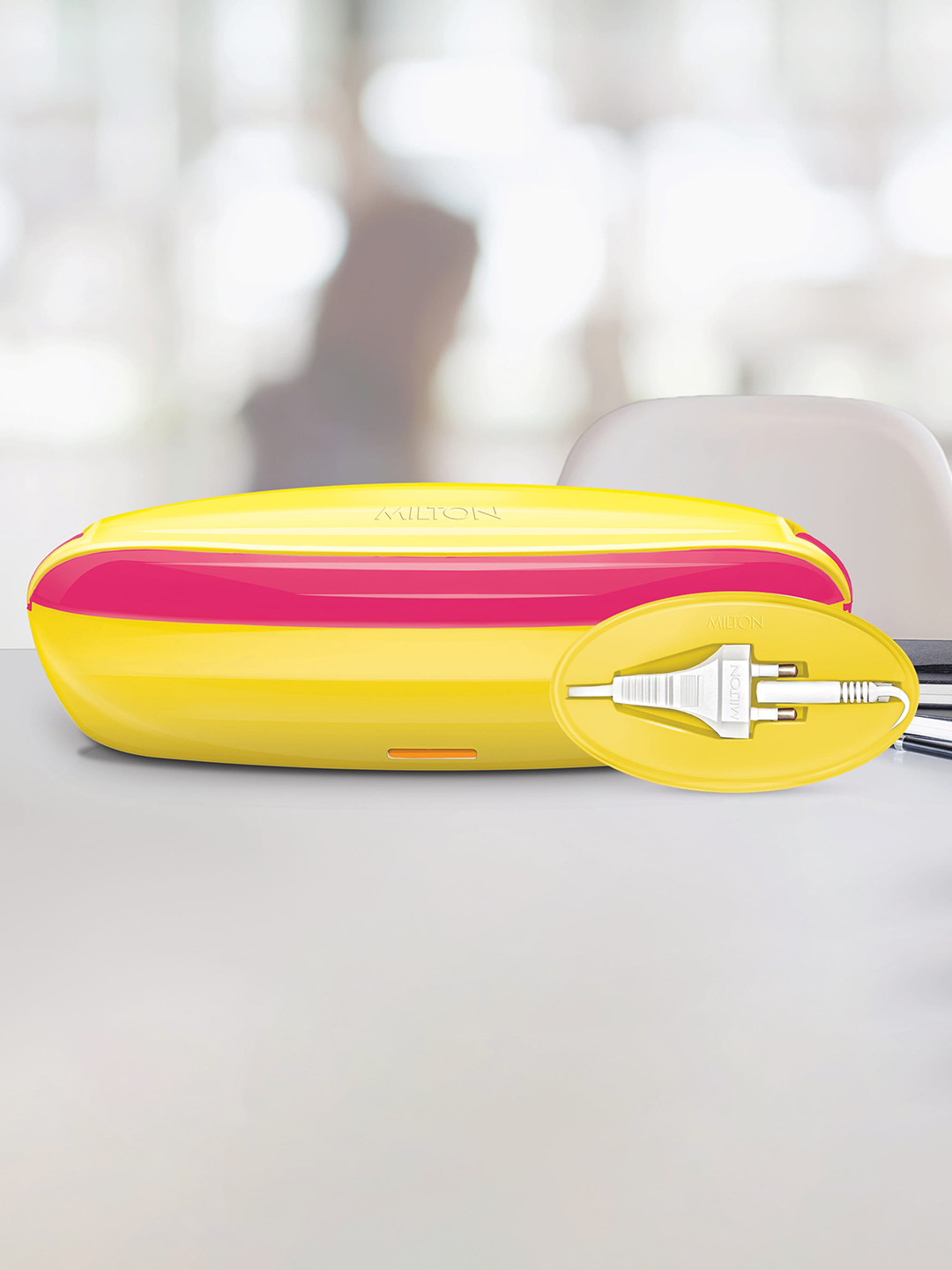 Milton Slimtron Electric Tiffin 2 Pieces Yellow Stainless Steel Containers 260 ml Each
Milton Slimtron Electric Tiffin 2 Pieces Yellow Stainless Steel Containers 260 ml Each