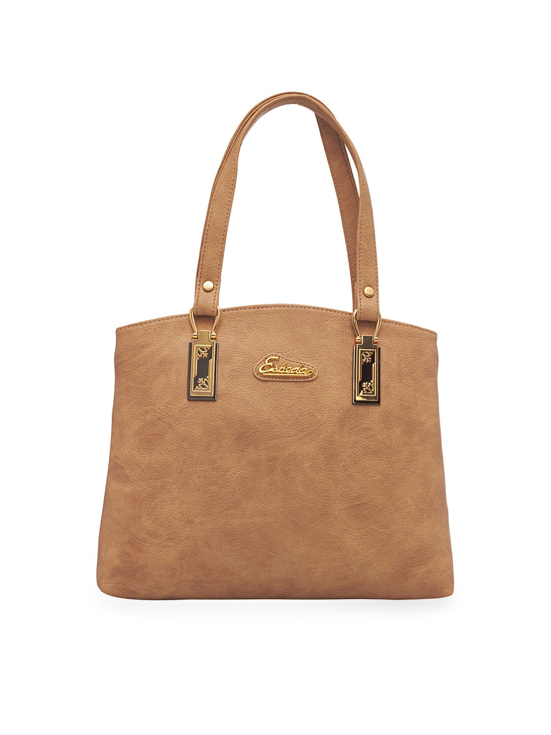 ESBEDA Beige Solid Shoulder Bag