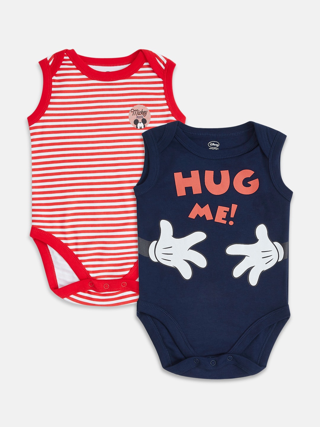 Pantaloons Baby Infant Boys Pack Of 2 Mickey Mouse Printed Cotton Bodysuit, Navy blue
Pantaloons Baby Infant Boys Pack Of 2 Mickey Mouse Printed Cotton Bodysuit, Navy blue