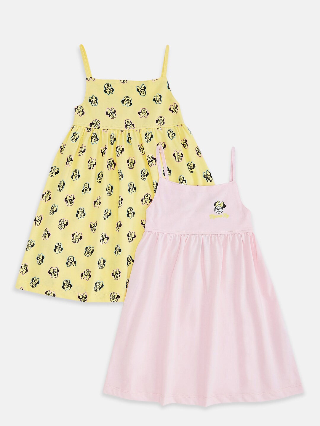 Pantaloons Baby Infant Girls Pack Of 2 Conversational Printed Cotton A-Line Dress, Yellow
Pantaloons Baby Infant Girls Pack Of 2 Conversational Printed Cotton A-Line Dress, Yellow