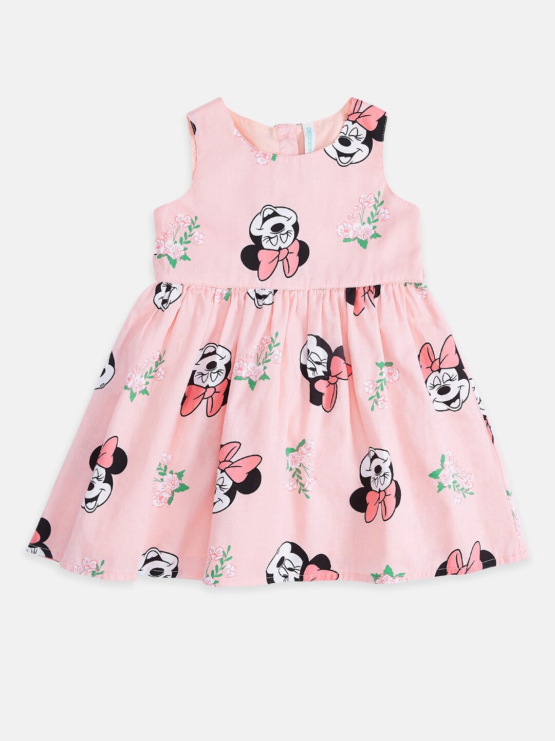Pantaloons Baby Infant Girls Conversational Printed Gathered Cotton Fit & Flare Dress, Pink
Pantaloons Baby Infant Girls Conversational Printed Gathered Cotton Fit & Flare Dress, Pink