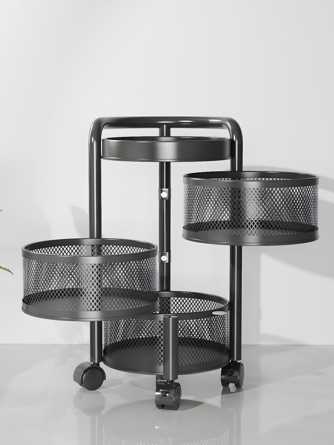 Kuber Industries Black 3-Layer Metal Vegetable & Fruit Basket With 360 Degree Rotation
Kuber Industries Black 3-Layer Metal Vegetable & Fruit Basket With 360 Degree Rotation