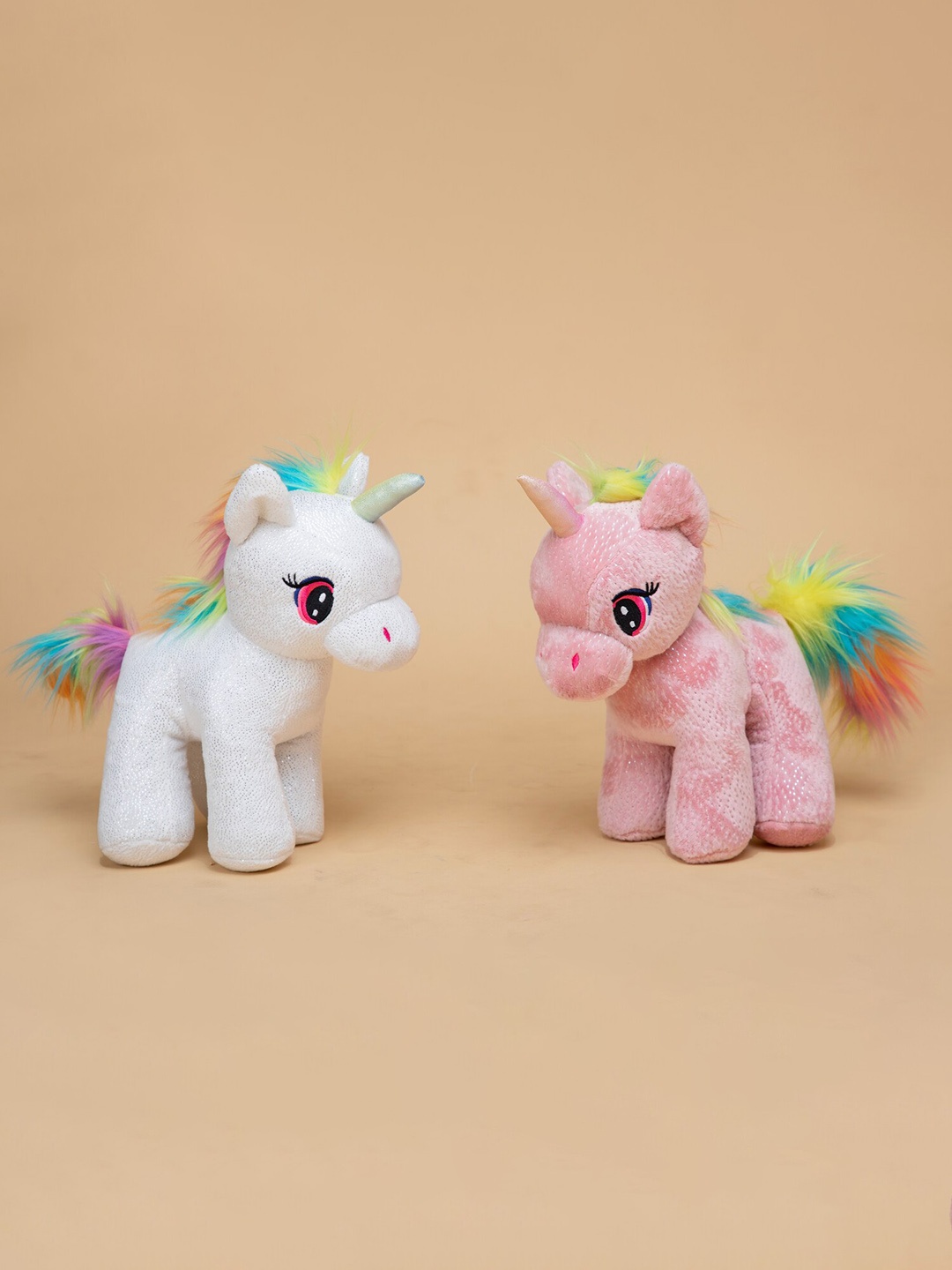 lAZY BABY Kids Super Soft Magical Unicorn Toy, White