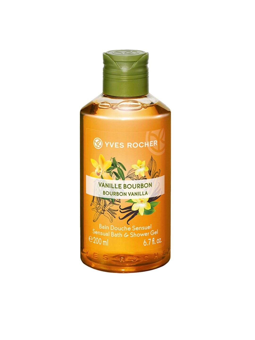 YVES ROCHER Sustainable Unisex Bourbon Vanilla Sensual Bath & Shower Gel 200 ml, Nude
YVES ROCHER Sustainable Unisex Bourbon Vanilla Sensual Bath & Shower Gel 200 ml, Nude