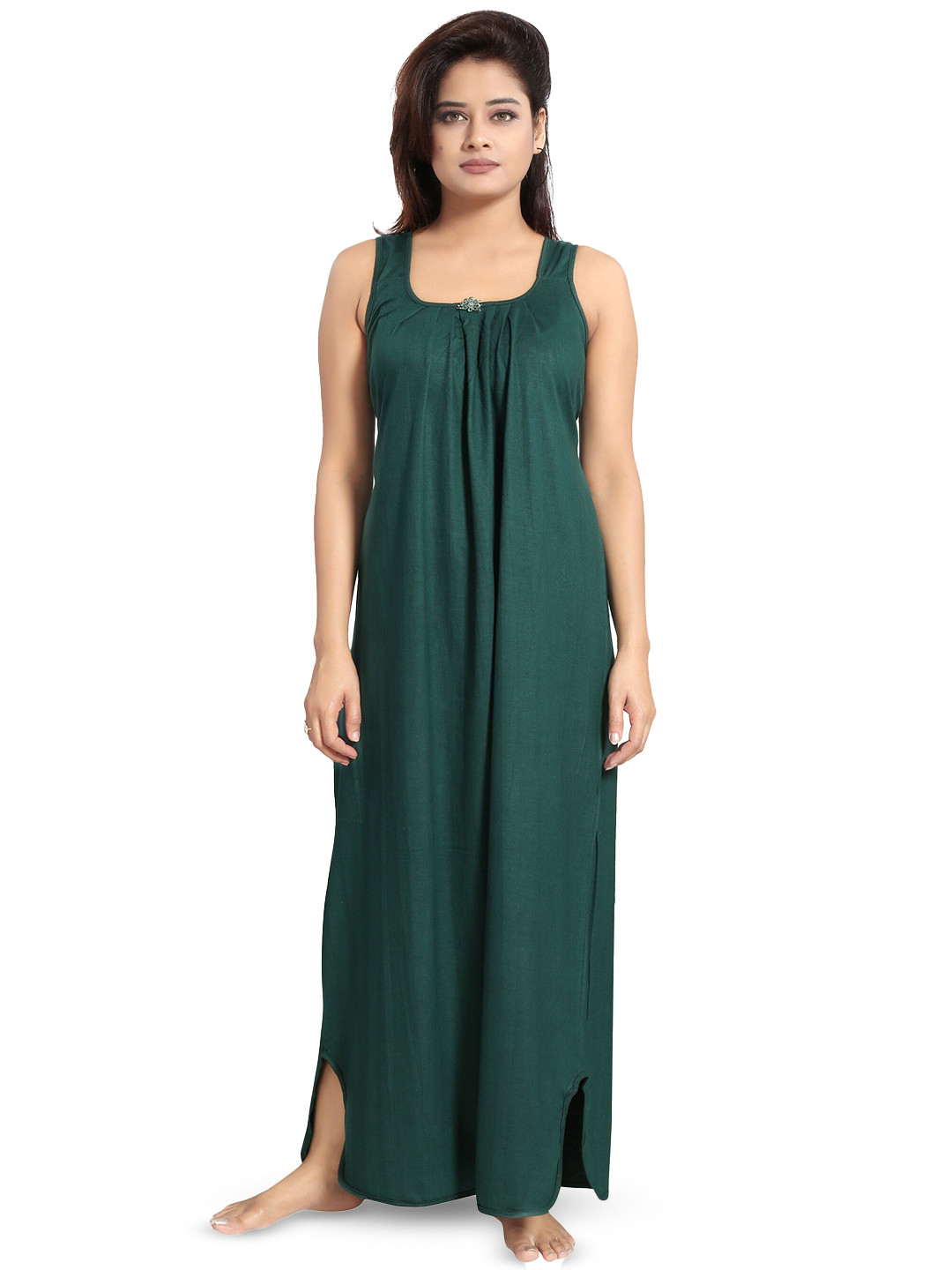 CINCO Square Neck Maxi Nightdress, Green 
CINCO Square Neck Maxi Nightdress, Green