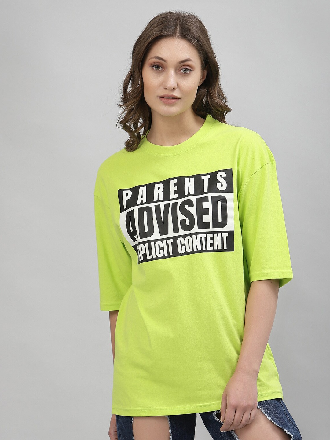 Gavin Paris Typography Printed Round Neck Drop-Shoulder Sleeves Cotton Oversized T-shirt, Black
Gavin Paris Typography Printed Round Neck Drop-Shoulder Sleeves Cotton Oversized T-shirt, Black