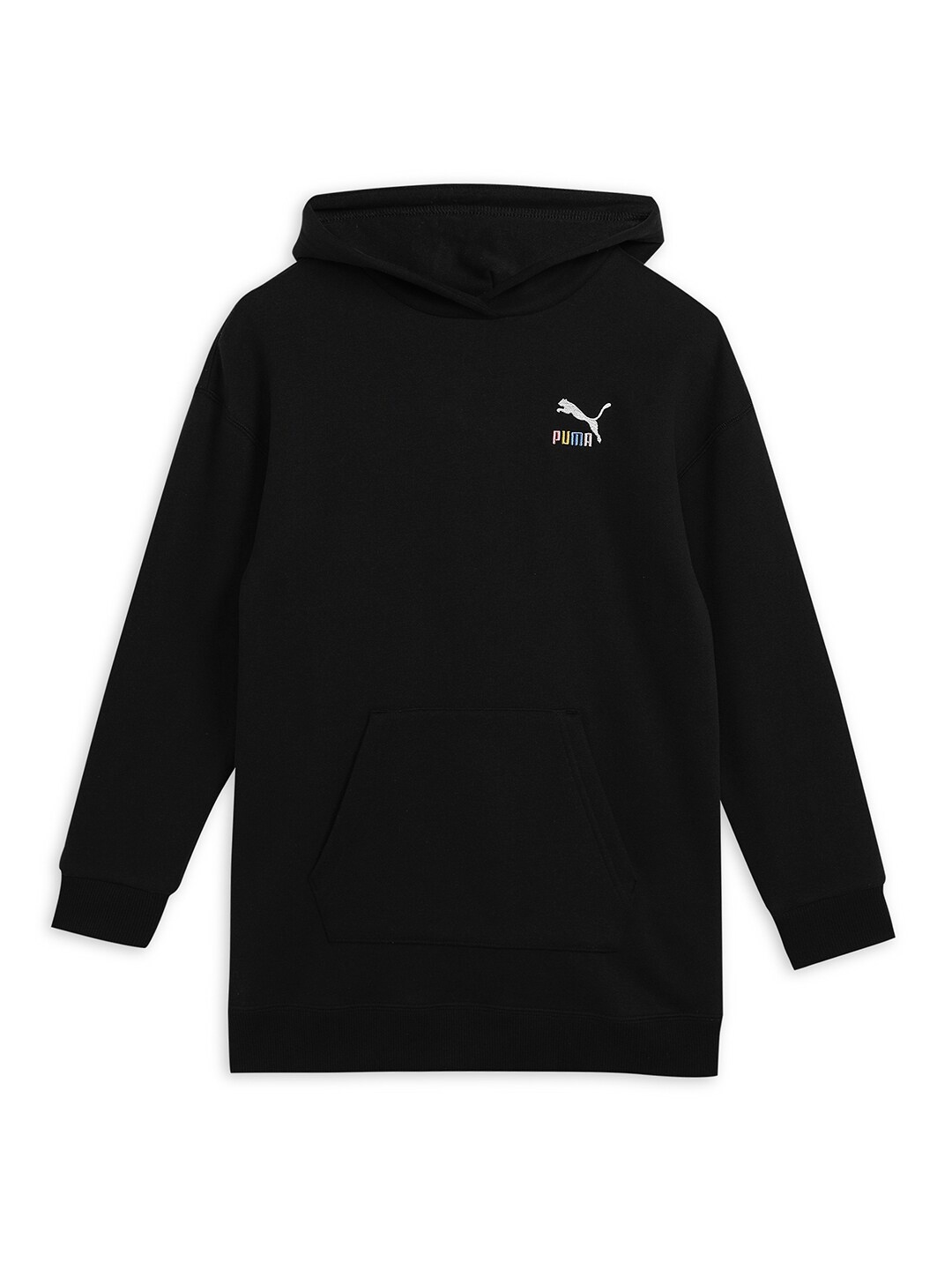 Puma Girls Classics Sweater Weather Youth Cotton Hooded Pullover Sweatshirt, Black
Puma Girls Classics Sweater Weather Youth Cotton Hooded Pullover Sweatshirt, Black