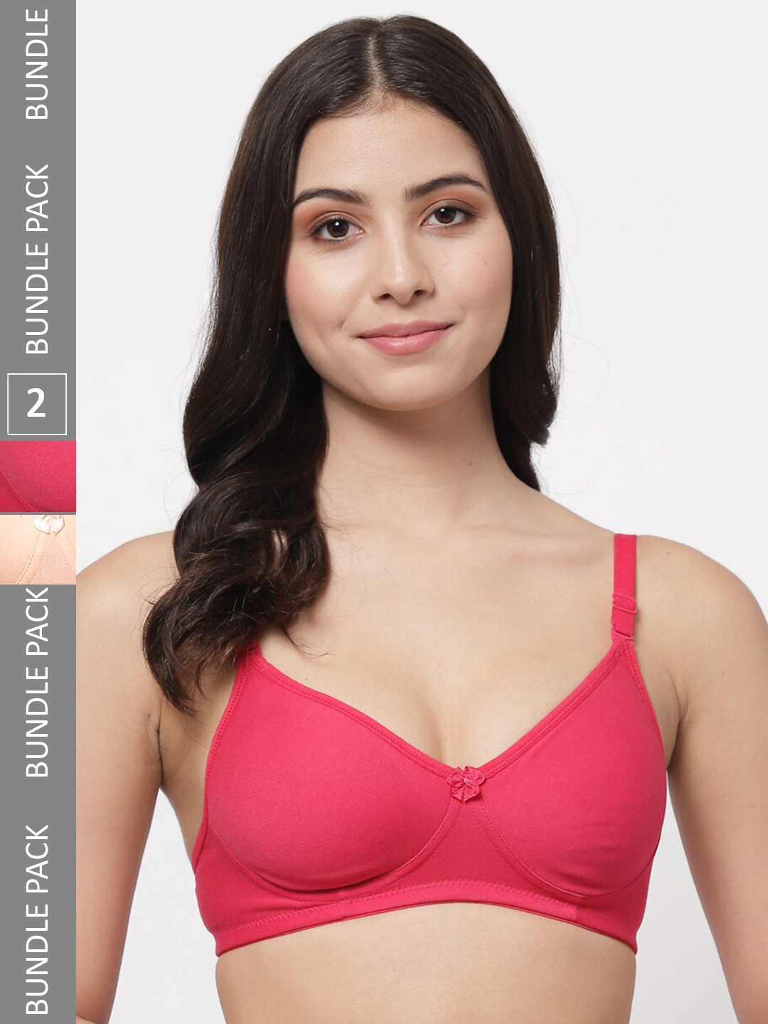 Docare Full Coverage Seamless Lightly Padded Cotton T-shirt Bra With All Day Confort, Pink
Docare Full Coverage Seamless Lightly Padded Cotton T-shirt Bra With All Day Confort, Pink
