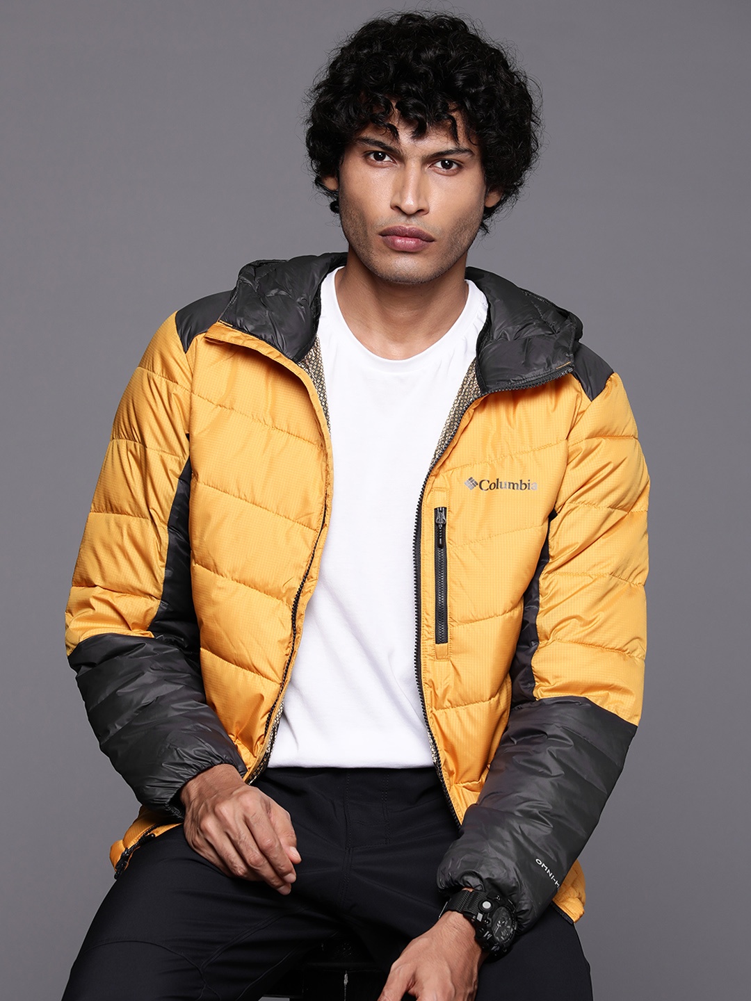 Columbia Men Colourblocked Labyrinth Loop Hooded Trekking-Hiking Puffer Jacket, Yellow
Columbia Men Colourblocked Labyrinth Loop Hooded Trekking-Hiking Puffer Jacket, Yellow