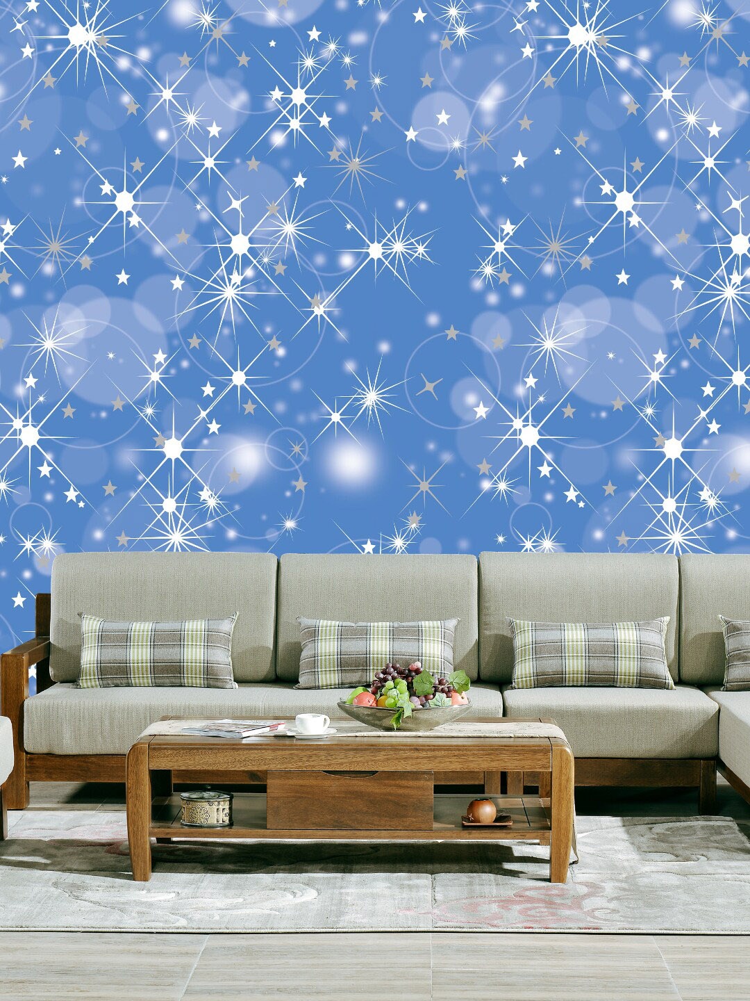 Jaamso Royals White & Blue Sparkling Star Design Self Adhesive & Waterproof Wallpaper
Jaamso Royals White & Blue Sparkling Star Design Self Adhesive & Waterproof Wallpaper