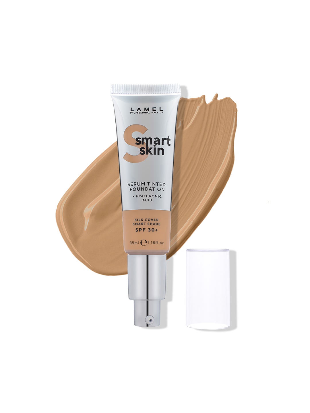 LAMEL Smart Skin SPF30+ Serum Tinted Foundation with Hyaluronic 35ml - Medium Beige 406
LAMEL Smart Skin SPF30+ Serum Tinted Foundation with Hyaluronic 35ml - Medium Beige 406