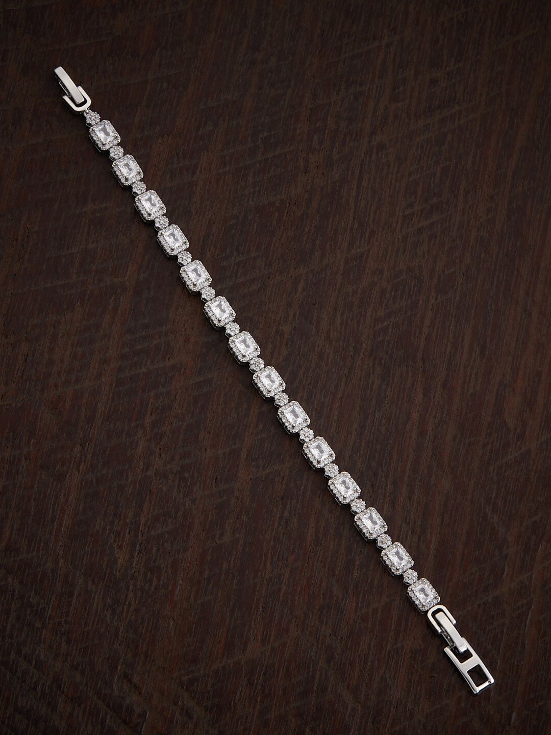 Kushal's Fashion Jewellery Cubic Zirconia Rhodium-Plated Wraparound Bracelet, Silver
Kushal's Fashion Jewellery Cubic Zirconia Rhodium-Plated Wraparound Bracelet, Silver