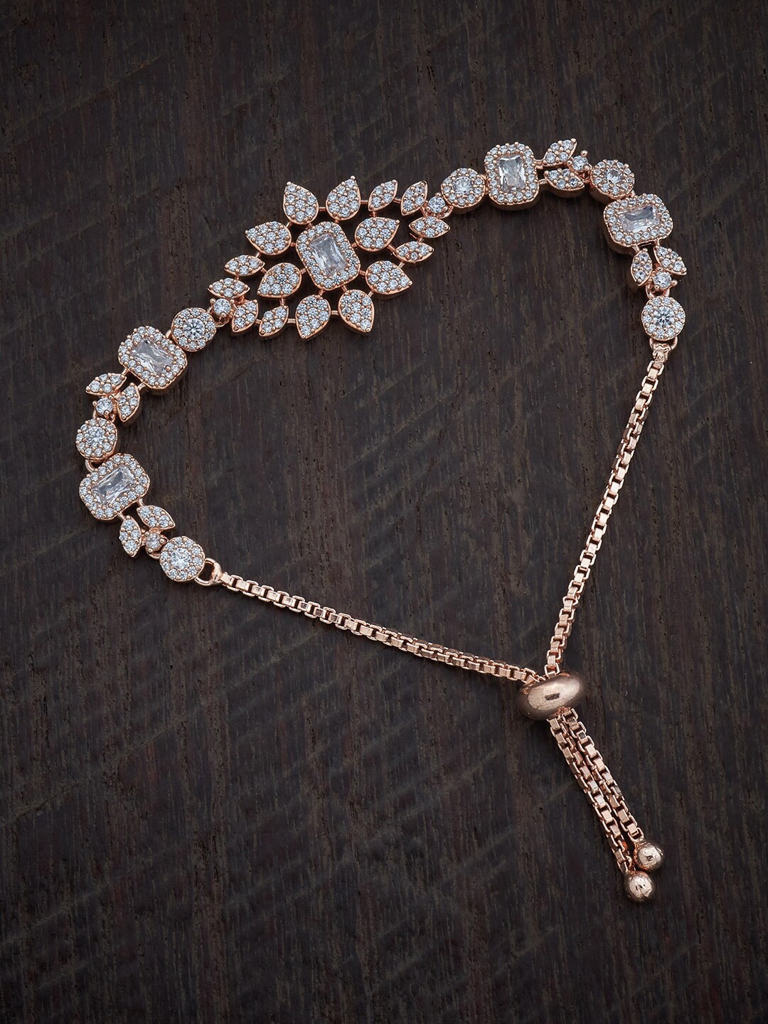 Kushal's Fashion Jewellery Rhodium-Plated Cubic Zirconia Studded Armlet Bracelet, White
Kushal's Fashion Jewellery Rhodium-Plated Cubic Zirconia Studded Armlet Bracelet, White