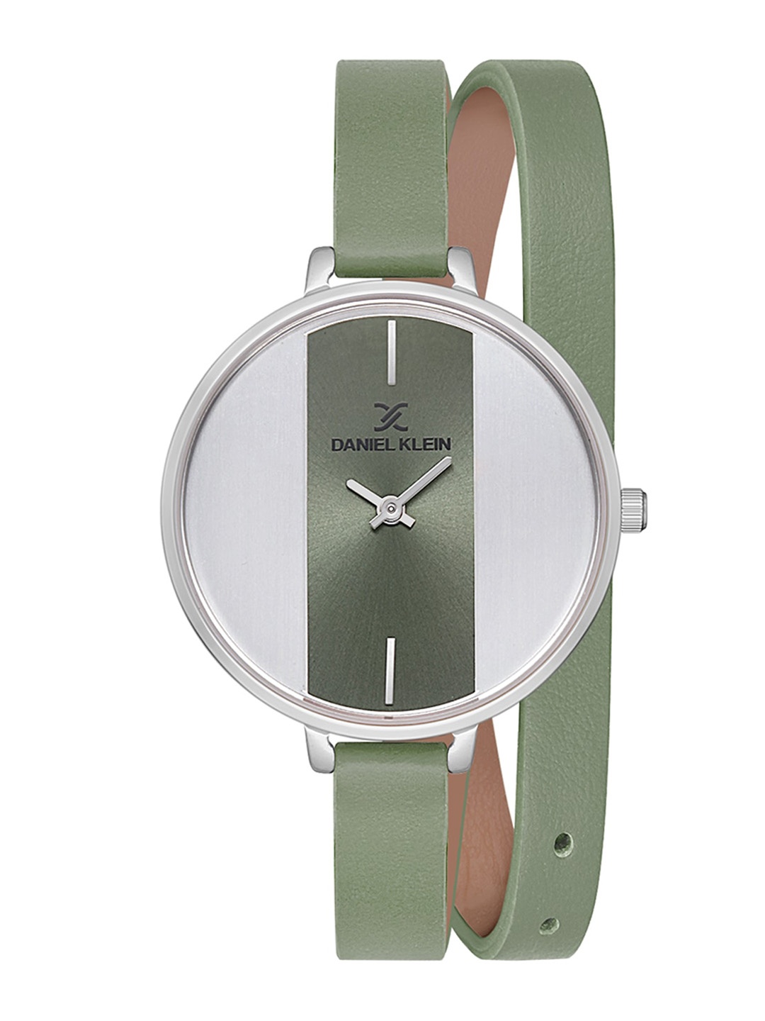 Daniel Klein Women Printed Dial & Leather Wrap Around Straps Analogue Watch DK.1.12793-4, White
Daniel Klein Women Printed Dial & Leather Wrap Around Straps Analogue Watch DK.1.12793-4, White