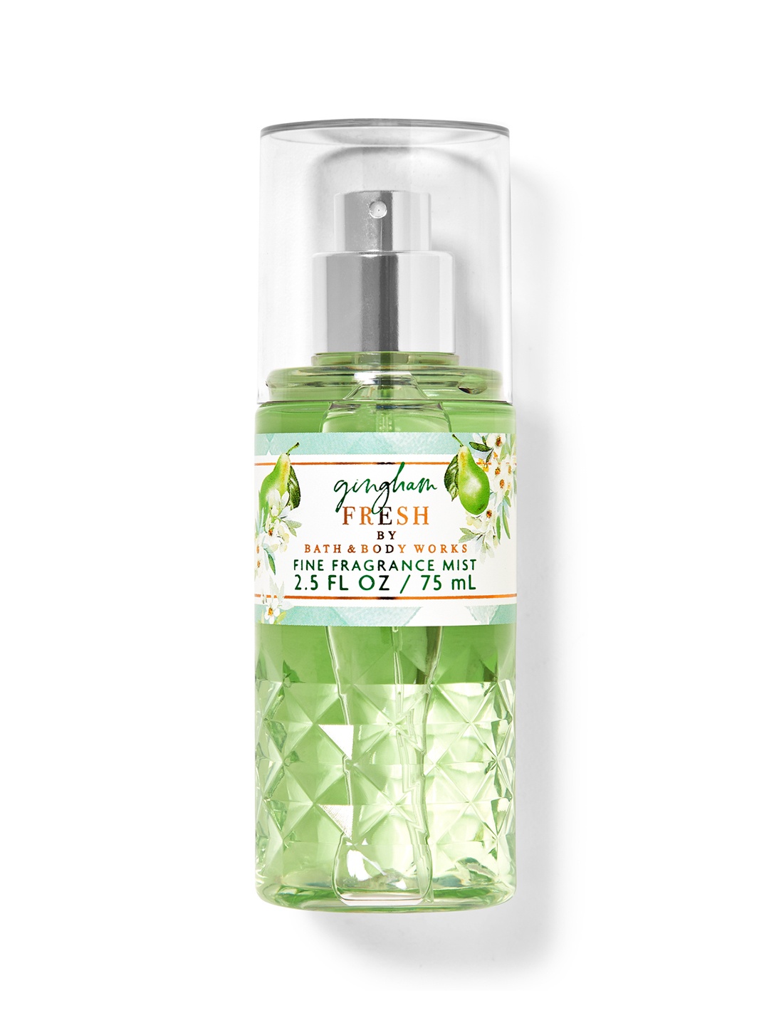 Bath & Body Works Women Gingham Fresh Travel Size Fine Fragrance Body Mist - 75 ml, Green
Bath & Body Works Women Gingham Fresh Travel Size Fine Fragrance Body Mist - 75 ml, Green