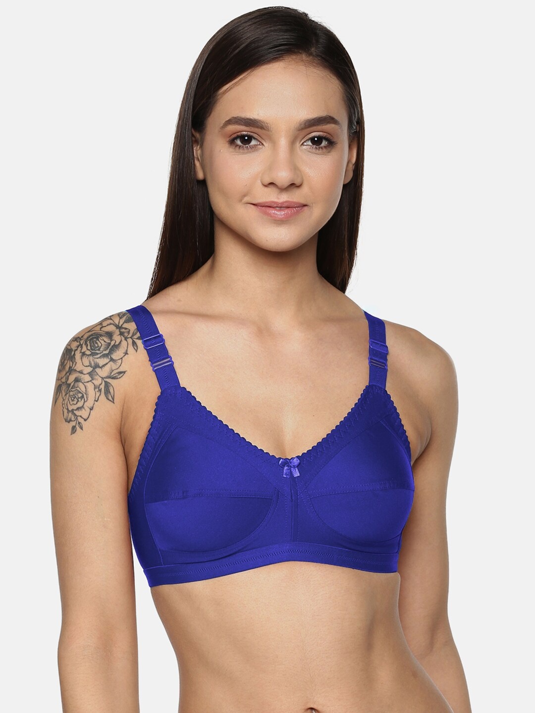Leading Lady Everyday Bra With Full Coverage Non-Wired Non Padded All Day Comfort, Blue
Leading Lady Everyday Bra With Full Coverage Non-Wired Non Padded All Day Comfort, Blue