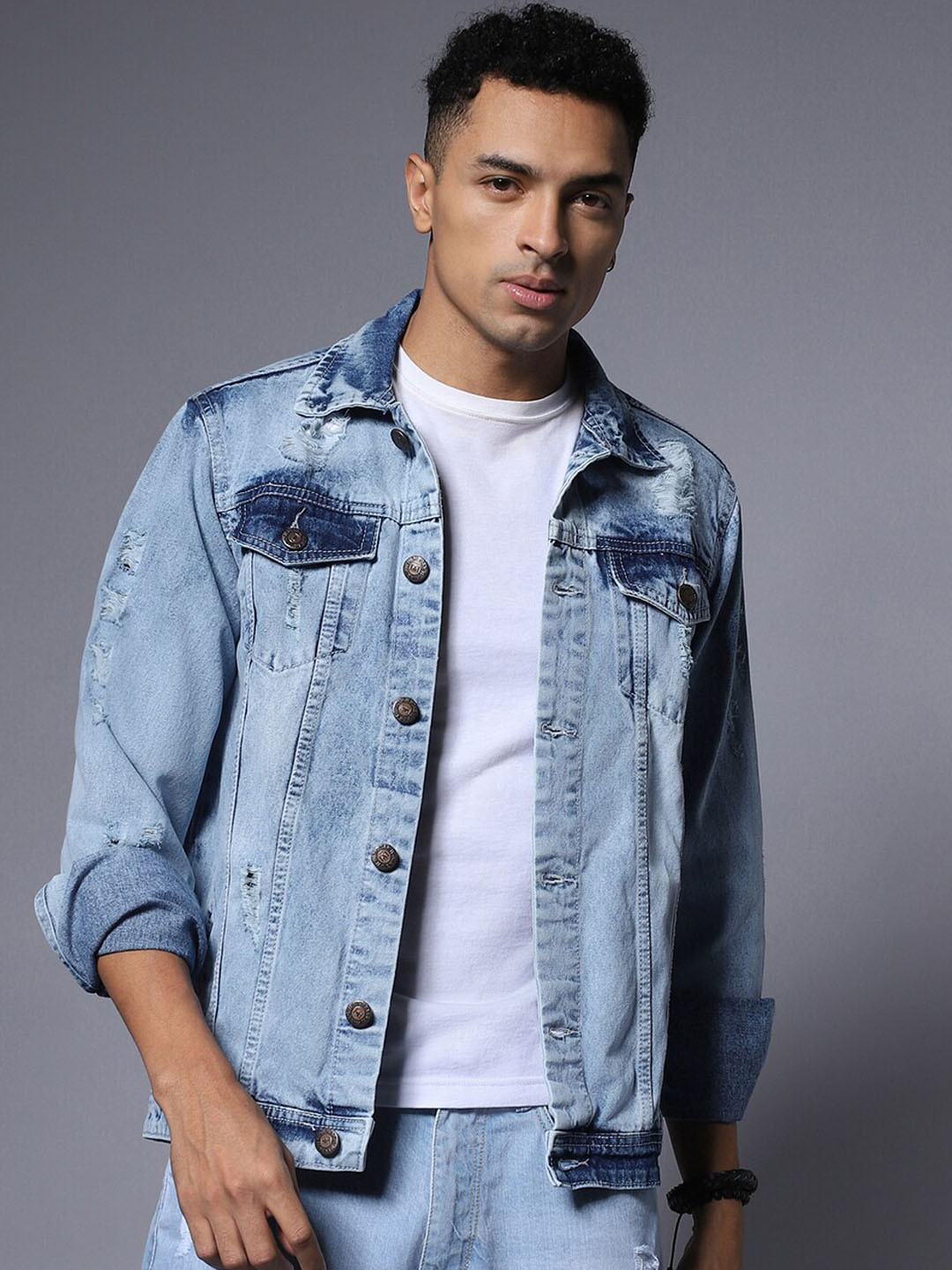 High Star Washed Denim Jacket, Blue
High Star Washed Denim Jacket, Blue