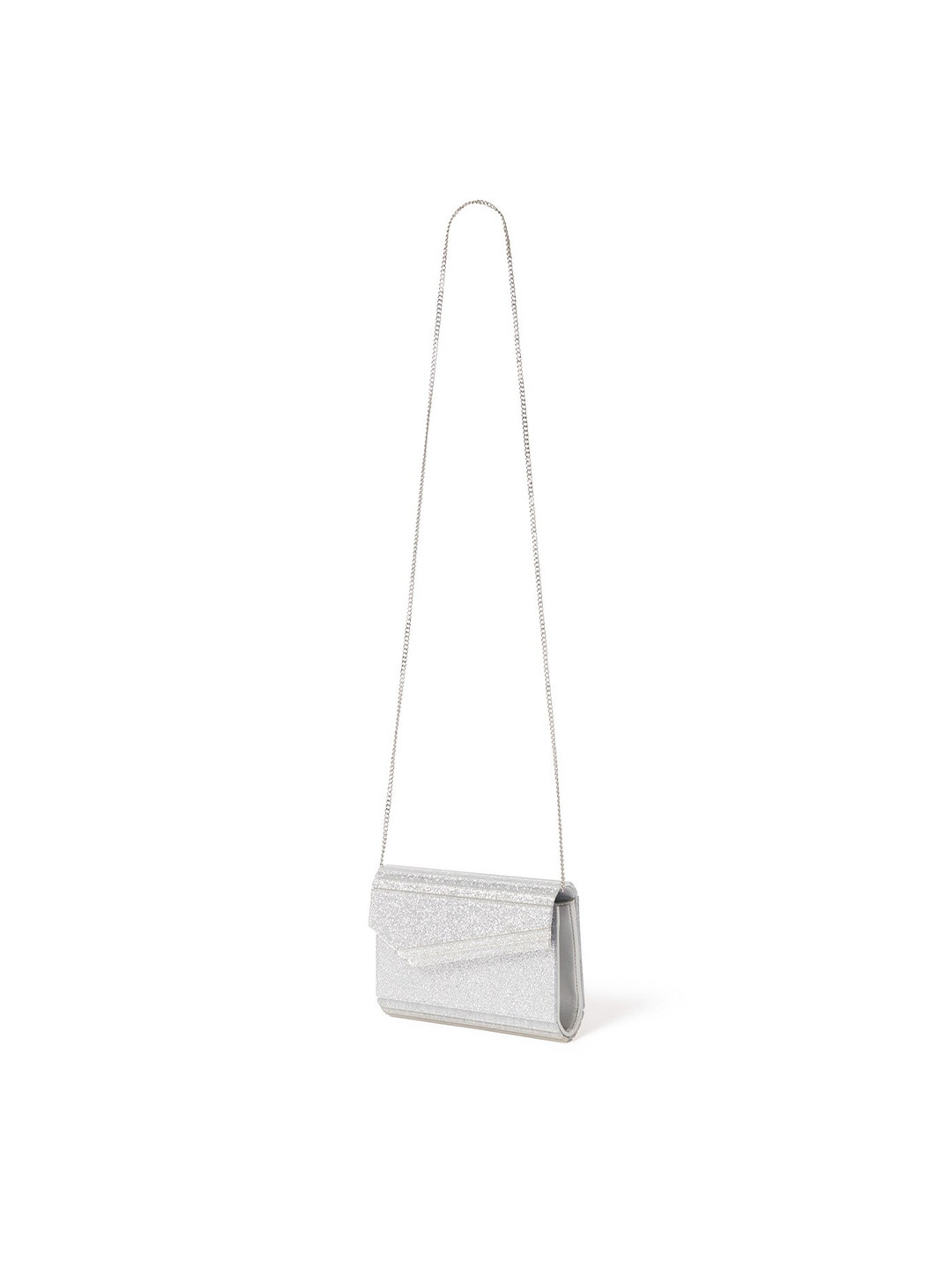 Forever New Embellished Shoulder Straps Purse Clutch, Silver 
Forever New Embellished Shoulder Straps Purse Clutch, Silver